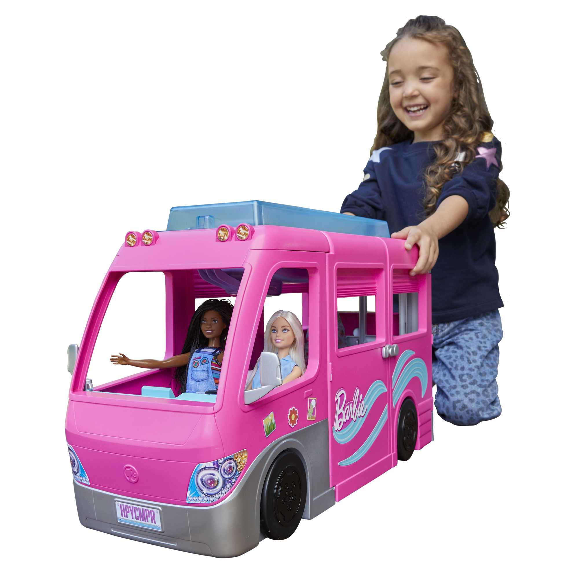 Muñeca Carro Caravana Barbie Camping Car Autocaravana Barbie
