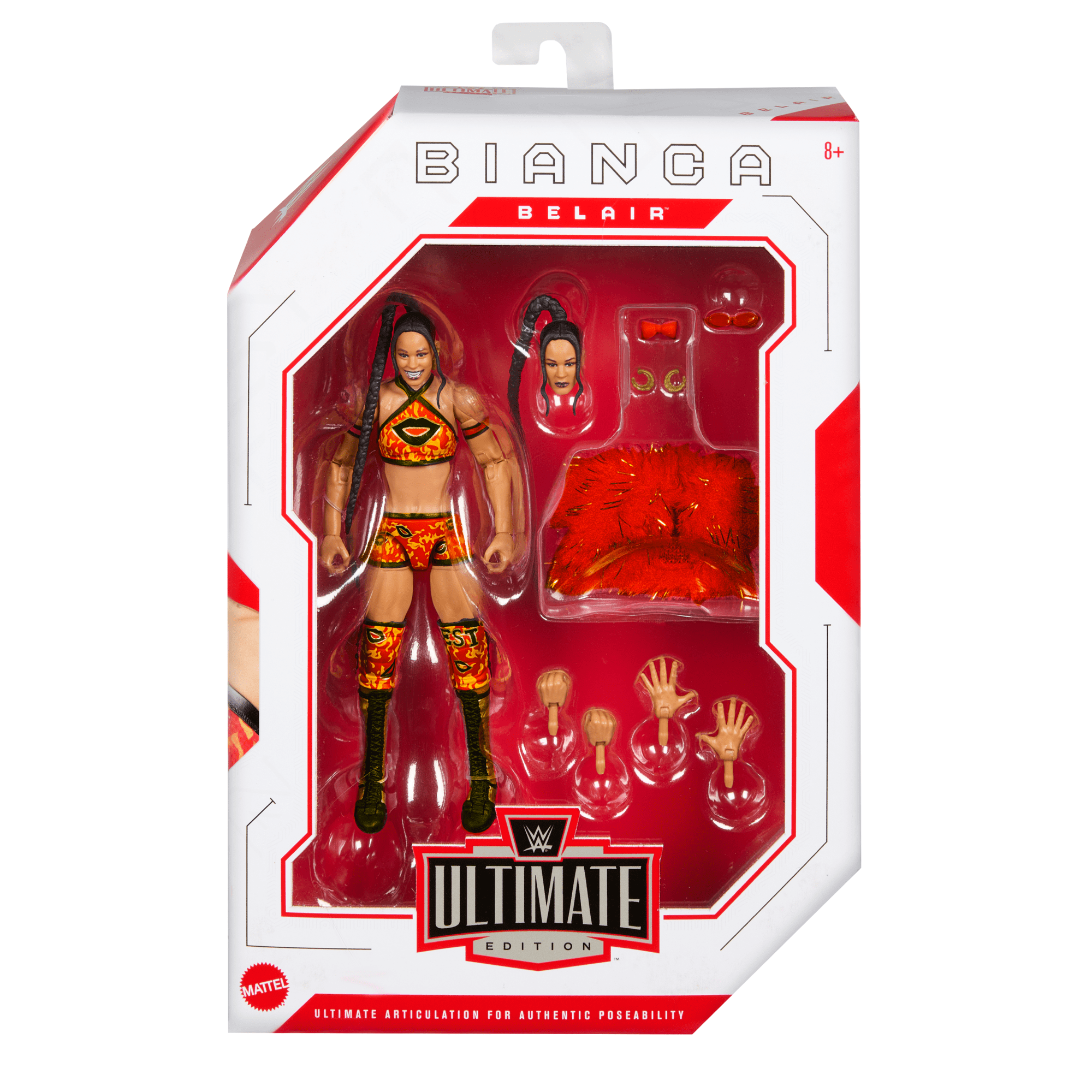 WWE Ultimate Edition Bianca Belair Action Figure Accessories Set 6 wwe-ultimate-edition-bianca-belair-action-figure-accessories-set-6