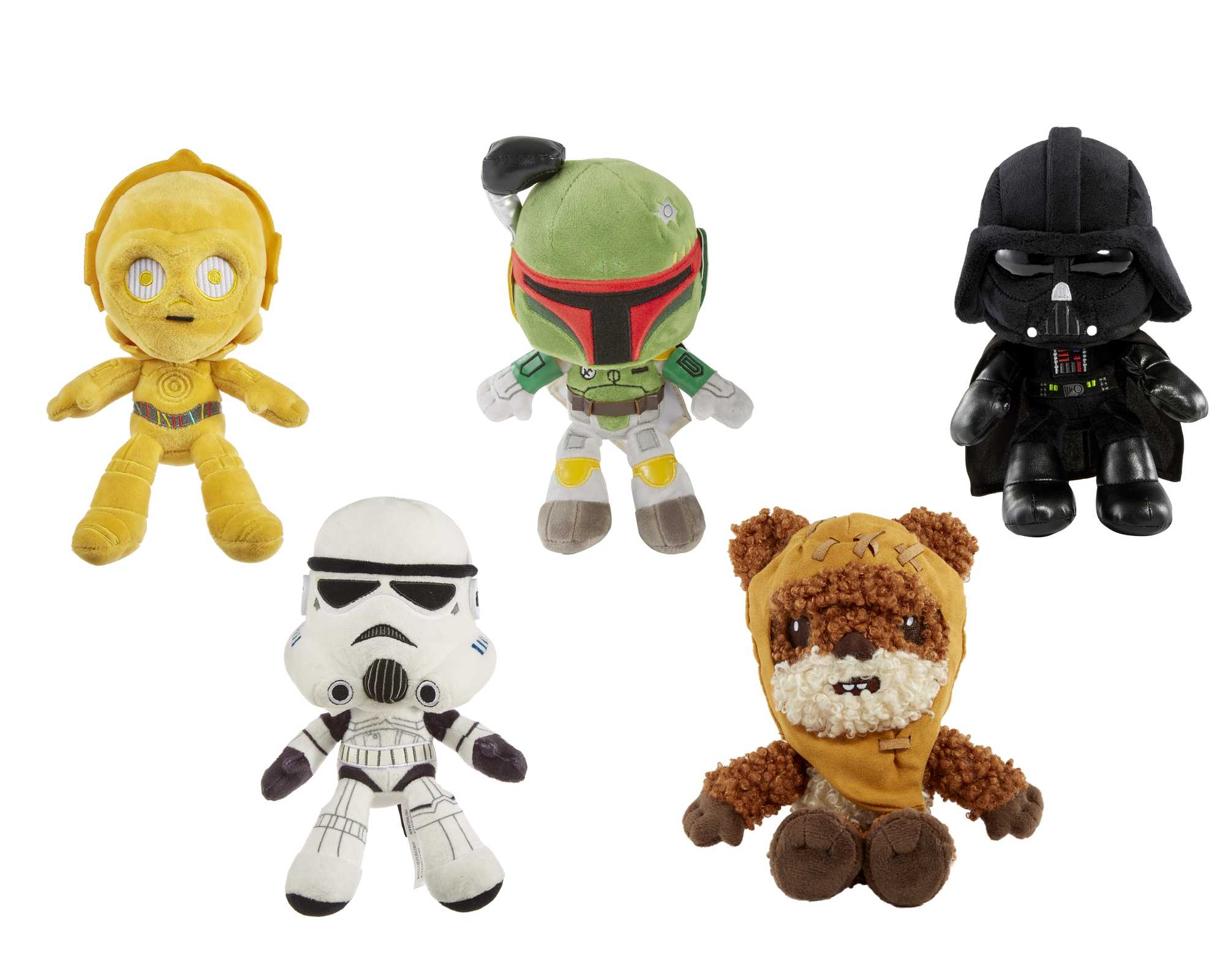 Star Wars Basic Plush Assortment GXB23 MATTEL