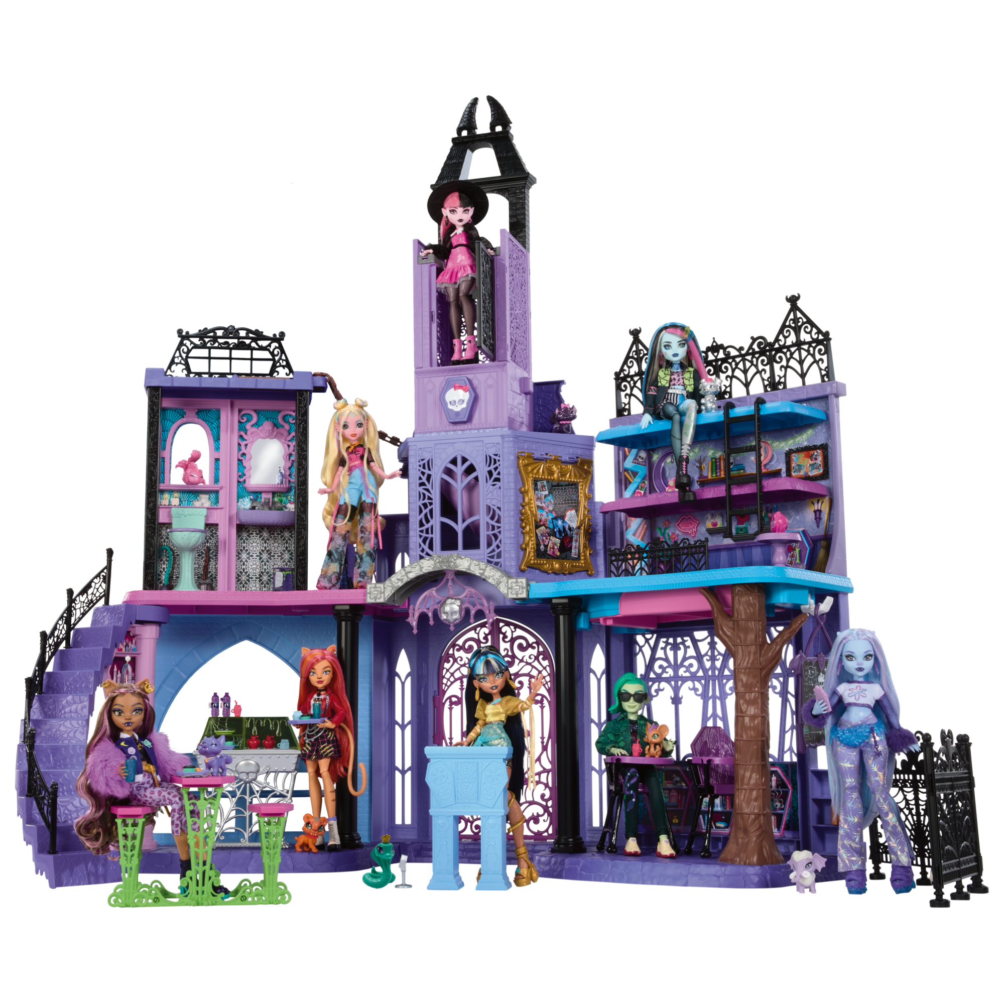 MONSTER HIGH HAUNTED HIGH SCHOOL Playset Mattel