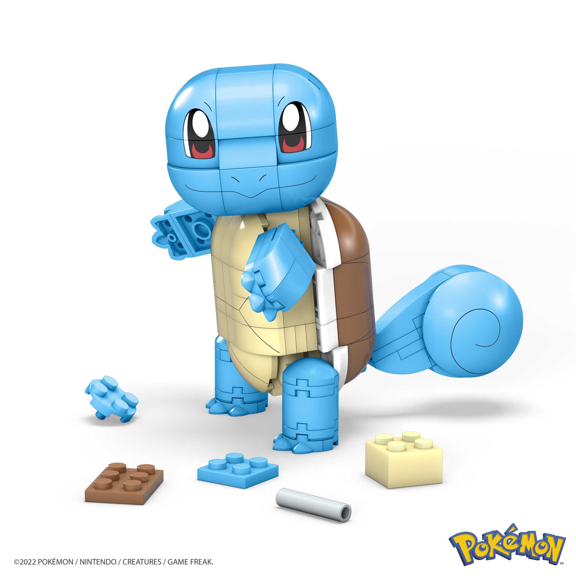 Mega Construx Pokémon, Squirtle Da Costruire Ed Esporre