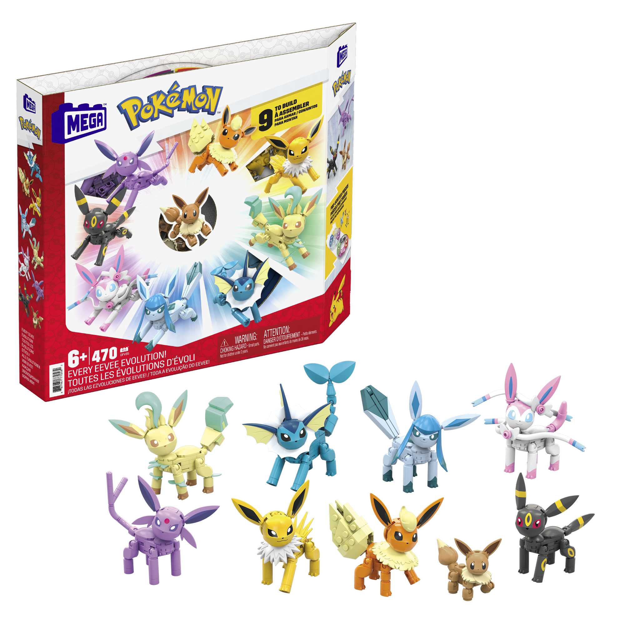 Pokémon Conjunto de Evoluções Eevee - Sunny