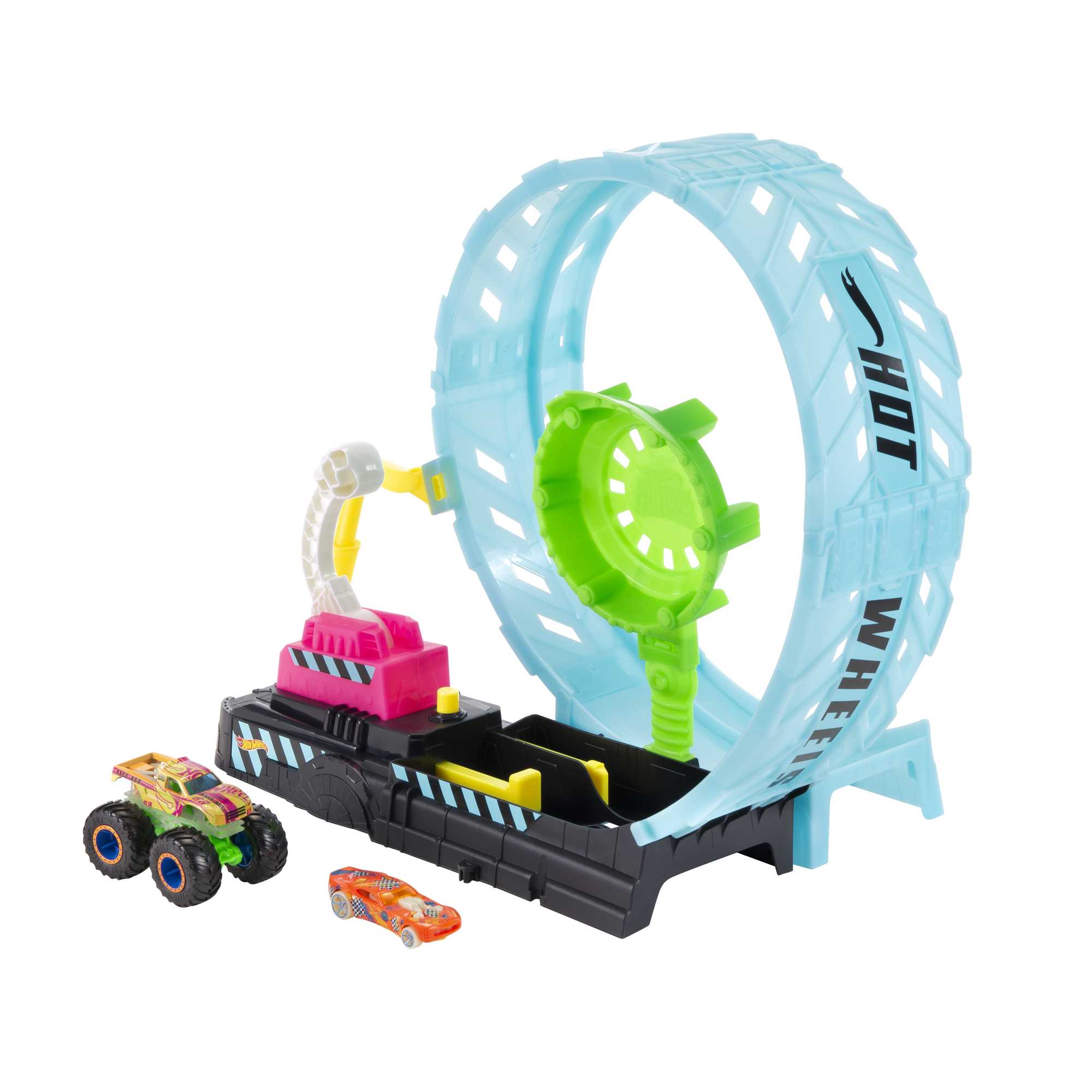 hot wheels track builder looping challenge