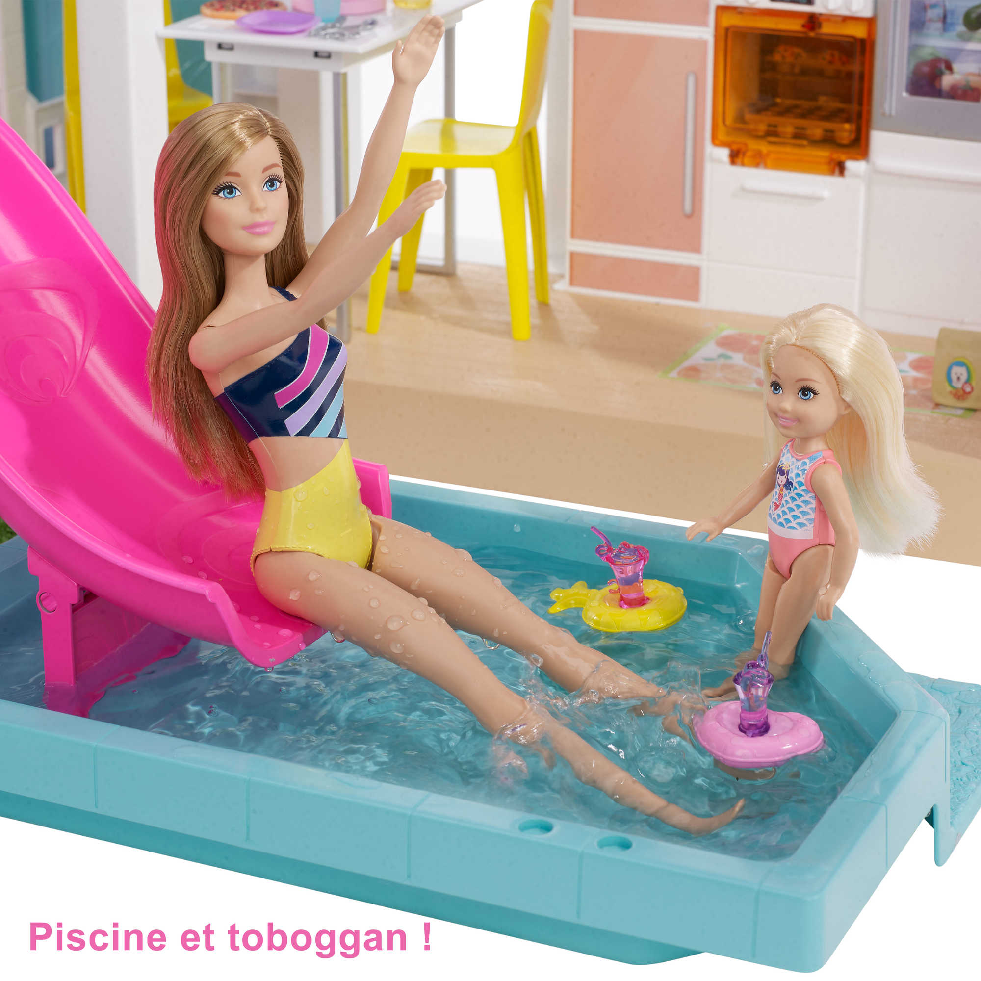Maison de rêve Barbie Dreamhouse Mattel : King Jouet, Barbie et poupées  mannequin Mattel - Poupées Poupons