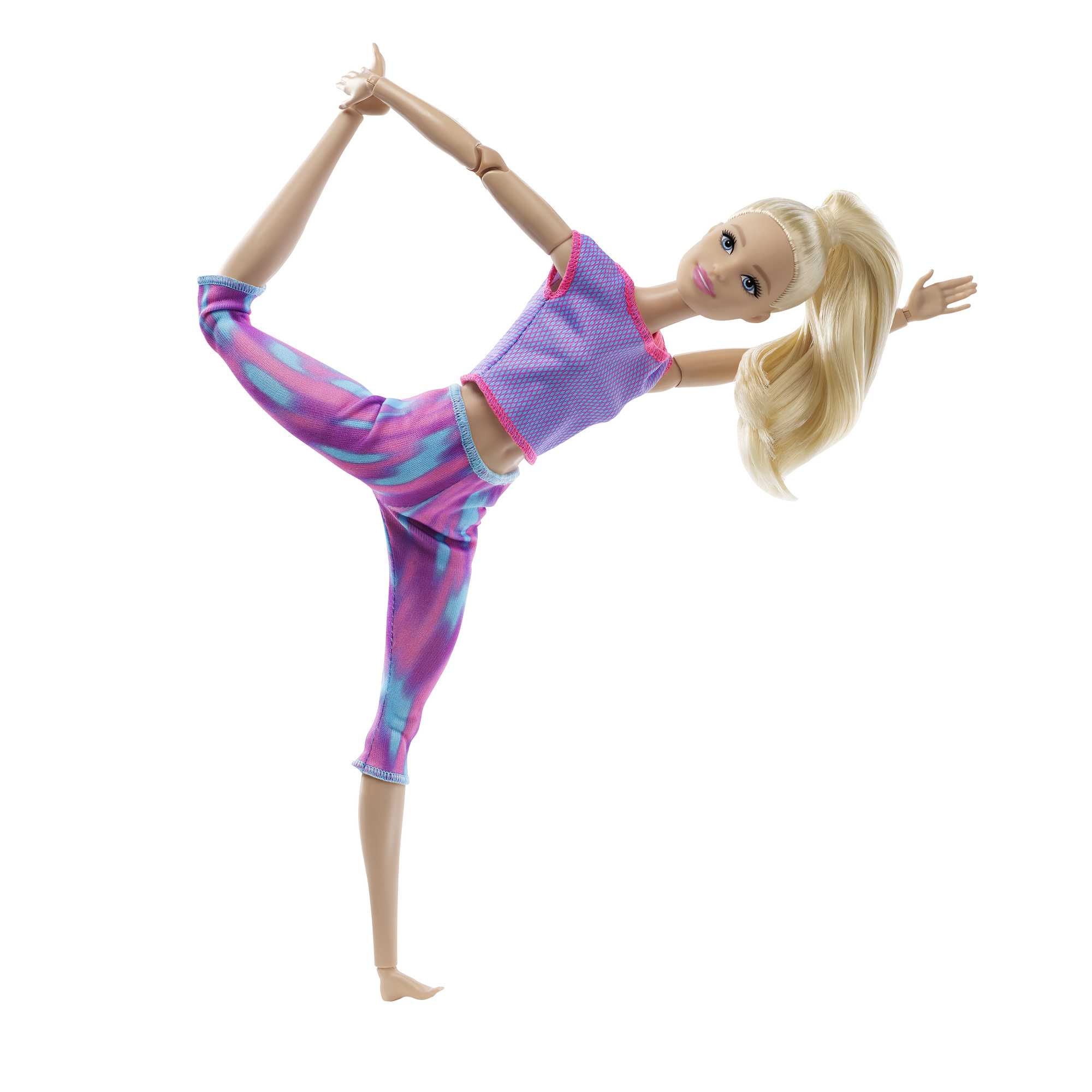 Barbie - Bambola Snodata con 22 Punti di Snodo e Accessori da Yoga,  Assortimento Casuale, 3+ Anni - Barbie - Bambole Fashion - Giocattoli