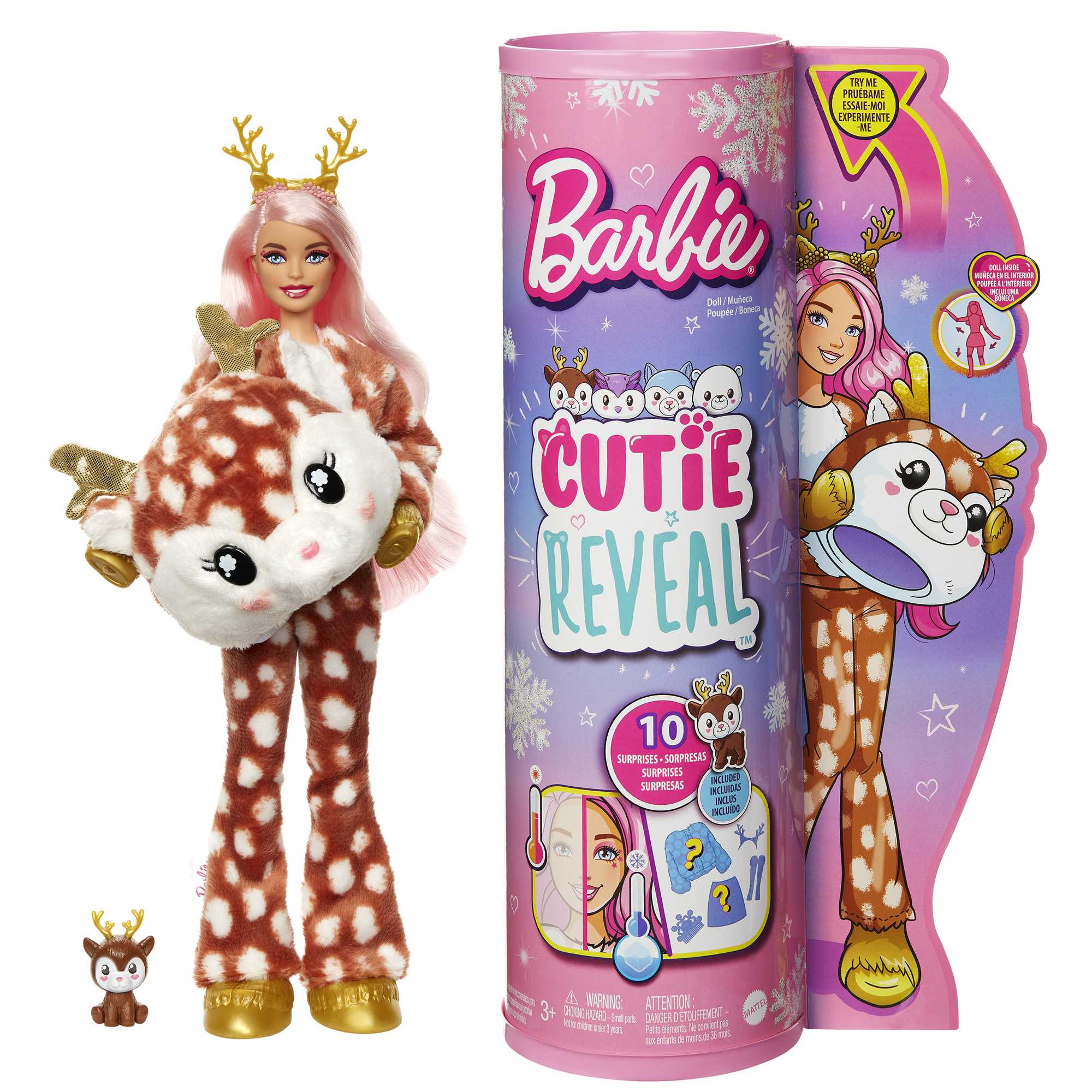 Muñeca Barbie Cutie Reveal Chelsea, muñeca con disfraz de tucán de
