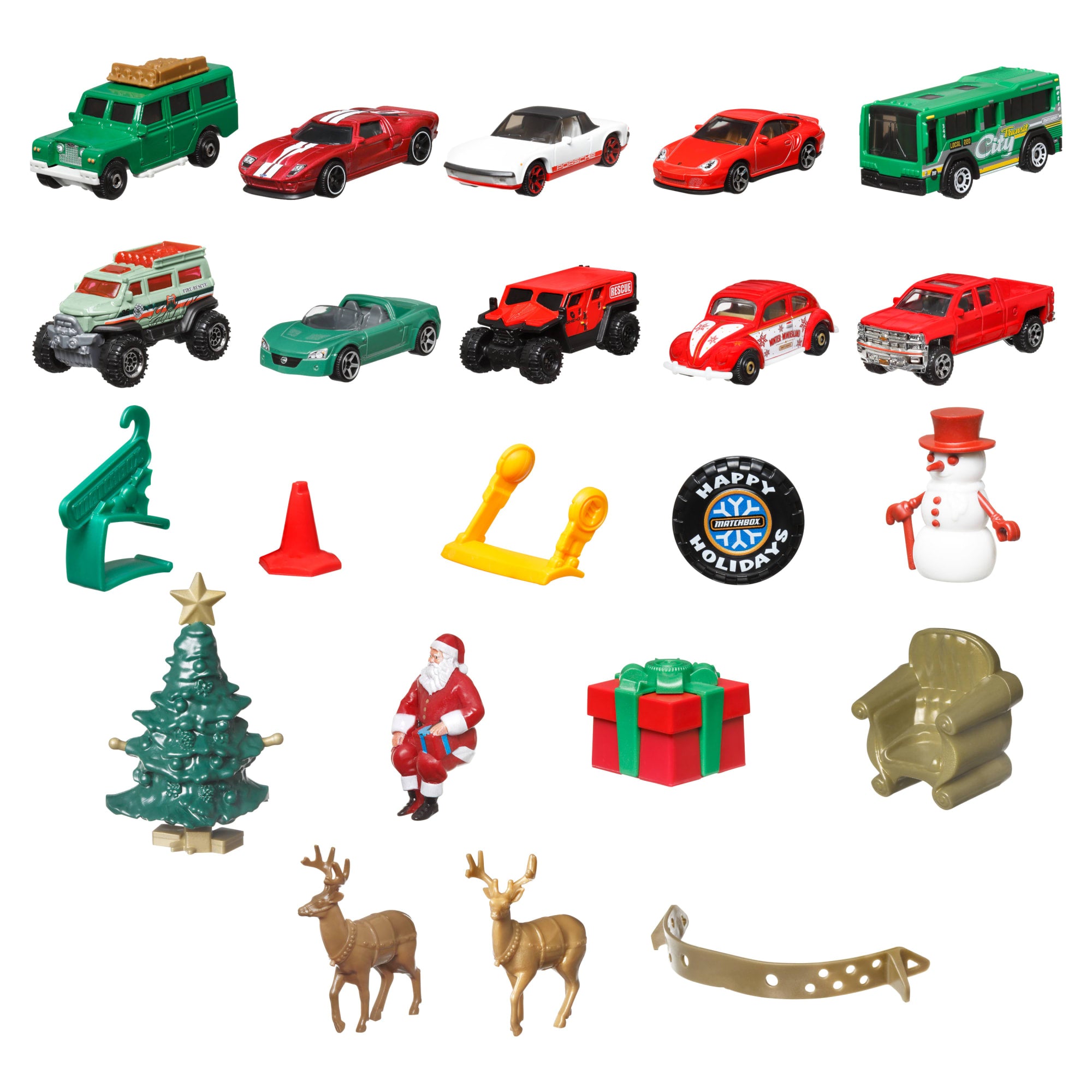 Matchbox Cars Advent Calendar For 2023 10 Die Cast Vehicles And