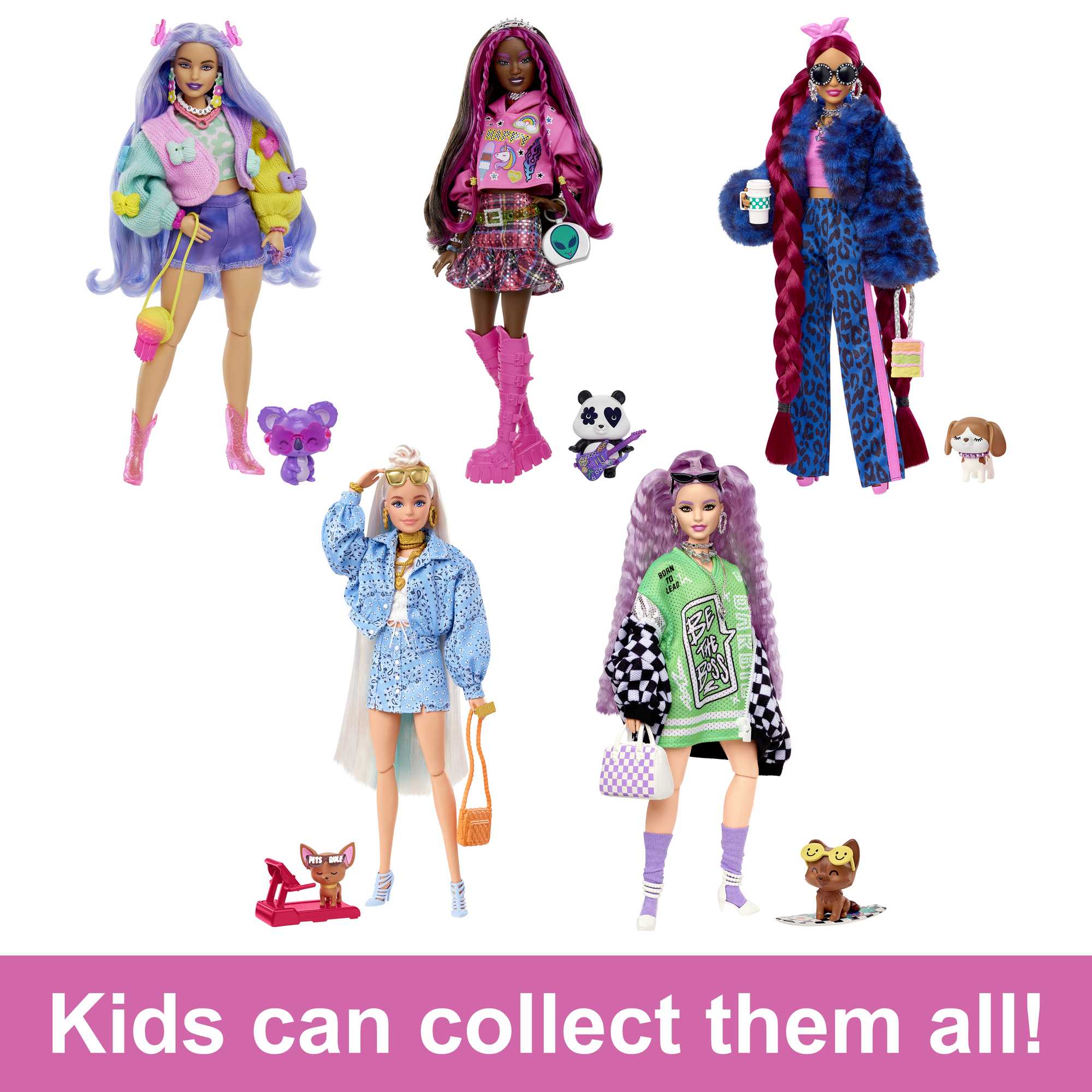 Barbie Extra Doll and Accessories | HHN08 | MATTEL