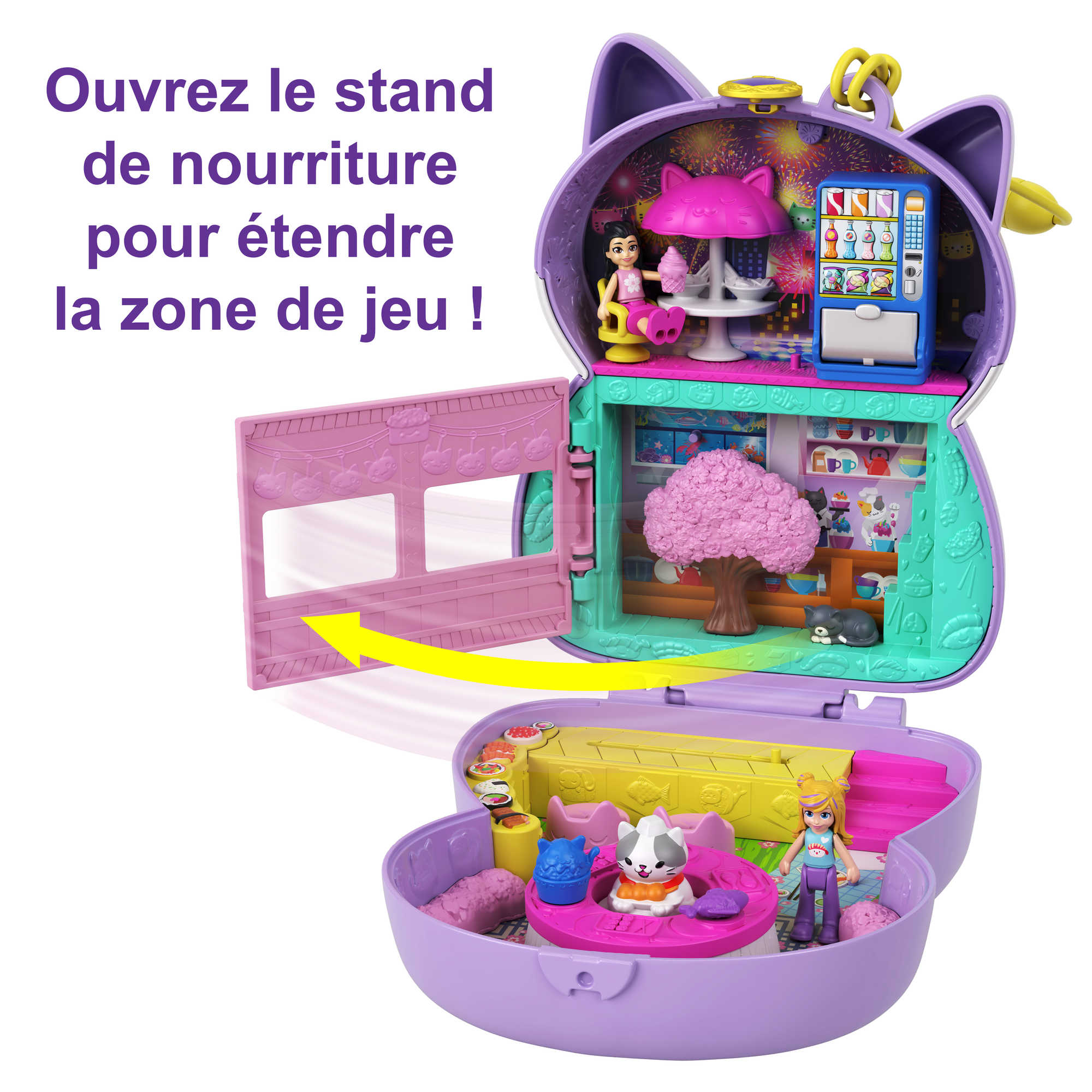 2€93 sur Playset Mattel Polly Pocket Le sac à boutiques - Figurine pour  enfant - Achat & prix