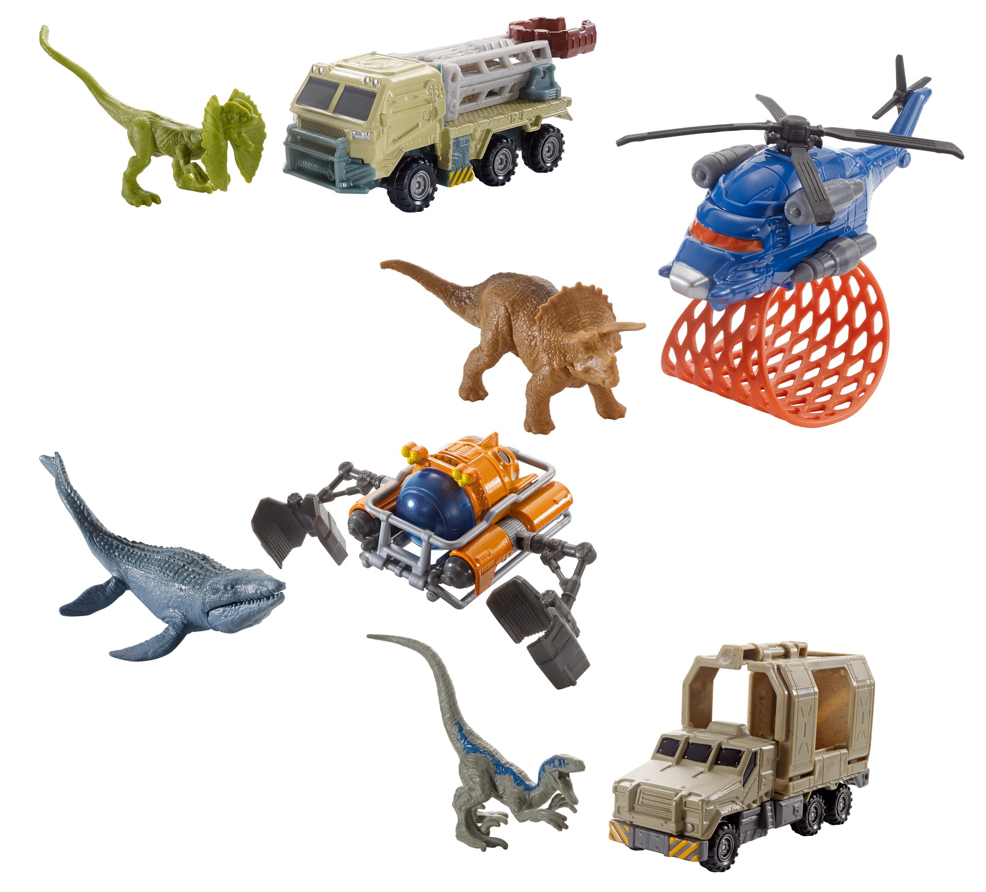 Jurassic park deals matchbox set