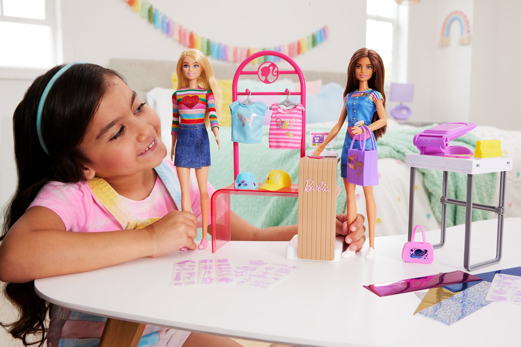 Coffret Barbie Atelier de mode - Poupée - Achat & prix
