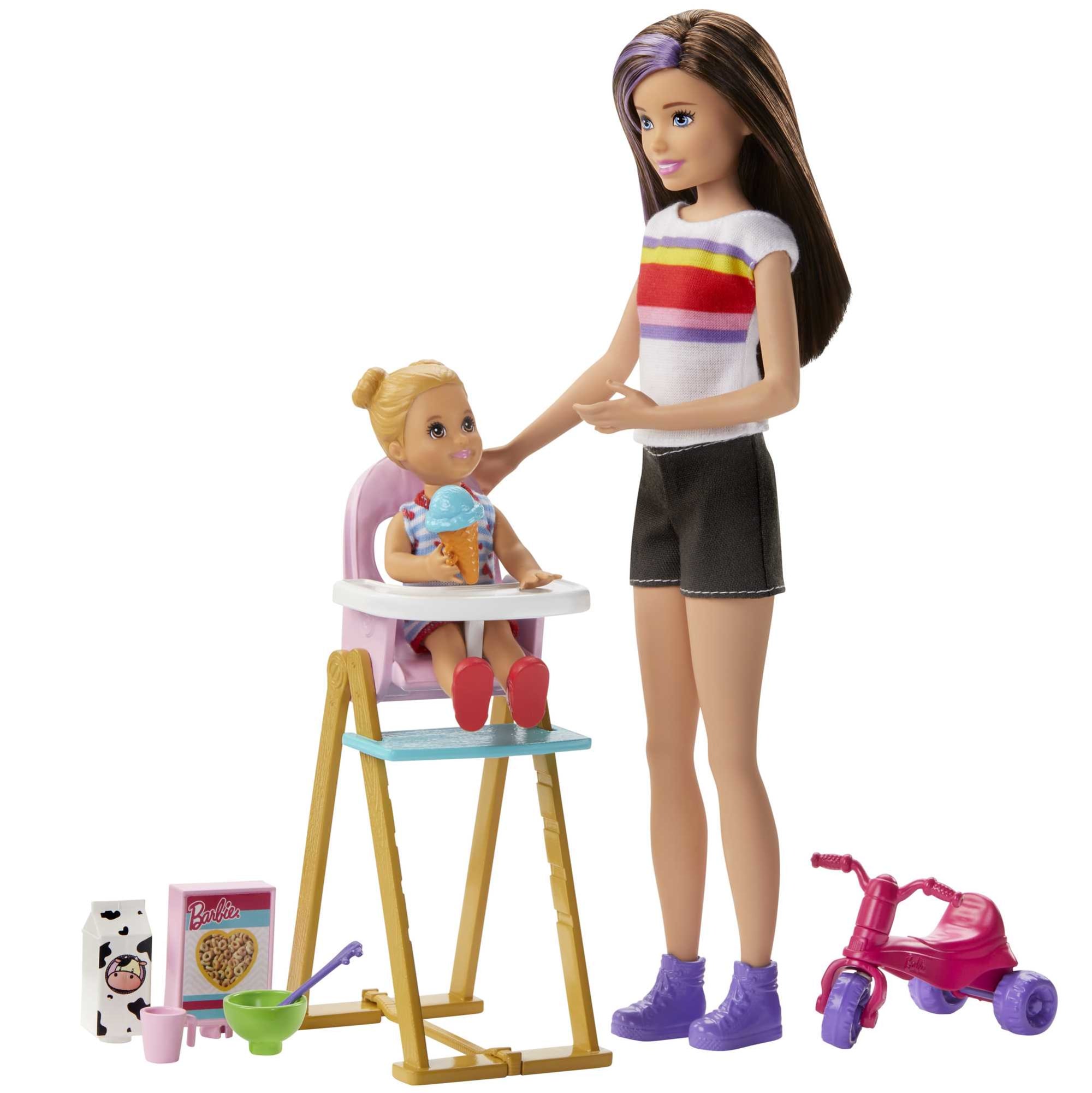Barbie Babysitters Inc Doll and Accessories | MATTEL