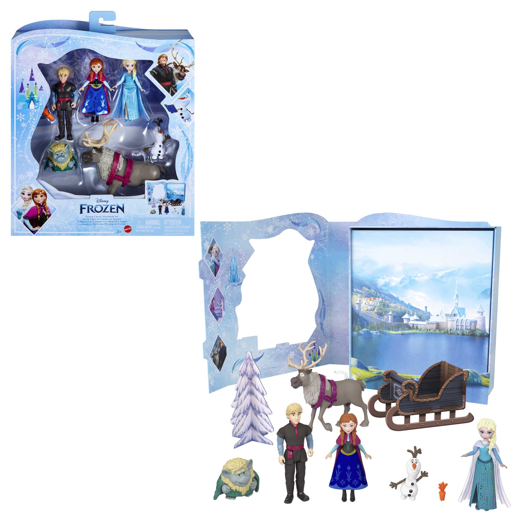 Figurine Bébé Sven La reine des neiges 2 Disney Store Playset