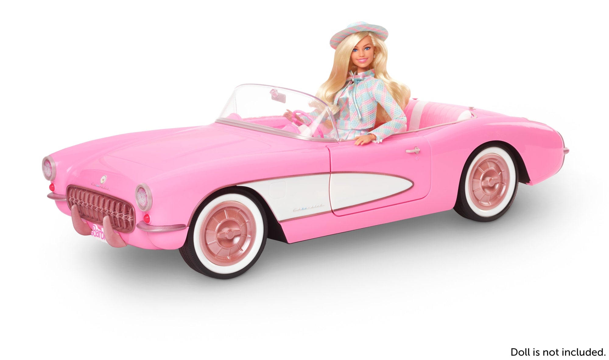  Barbie Just Play - Coche convertible rosa con luces para  muñecas Barbie Fashion, juguetes para niños a partir de 3 años : Juguetes y  Juegos