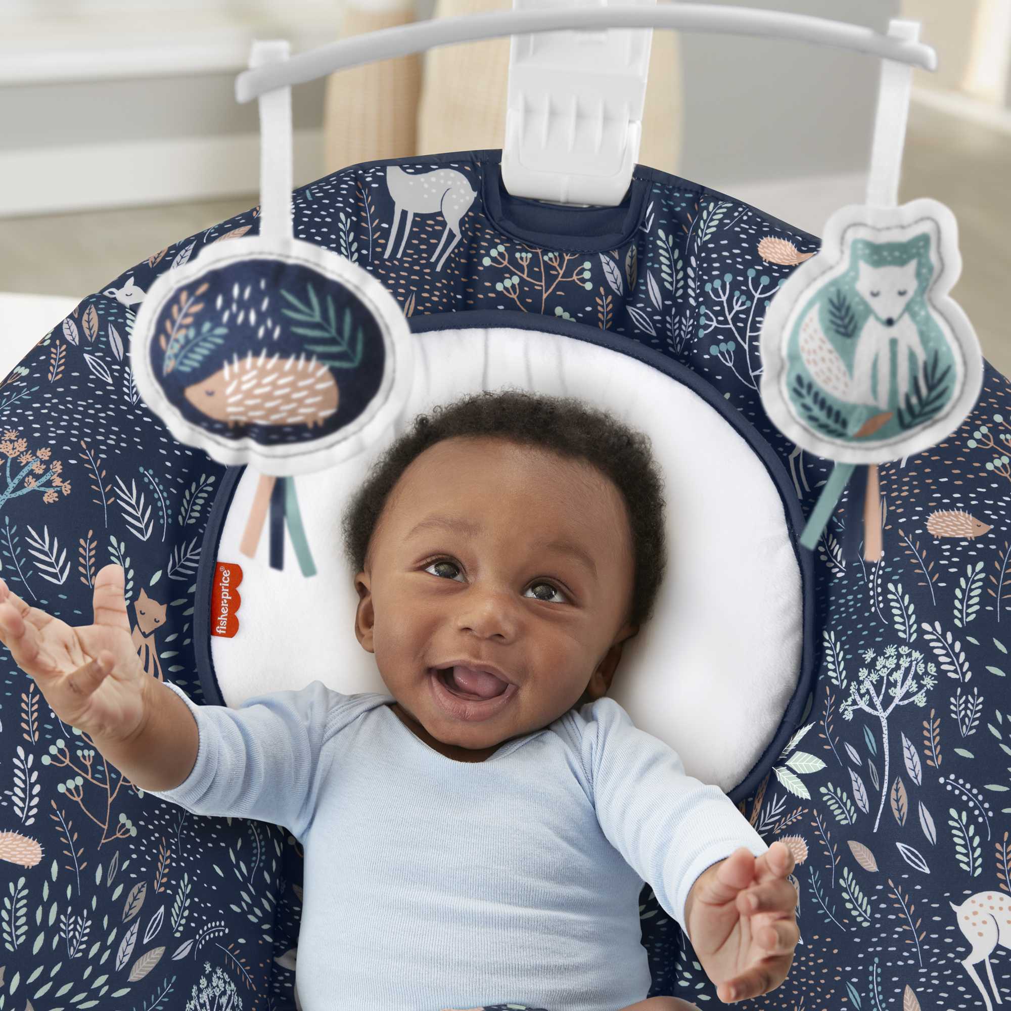 Soothing river hot sale deluxe bouncer