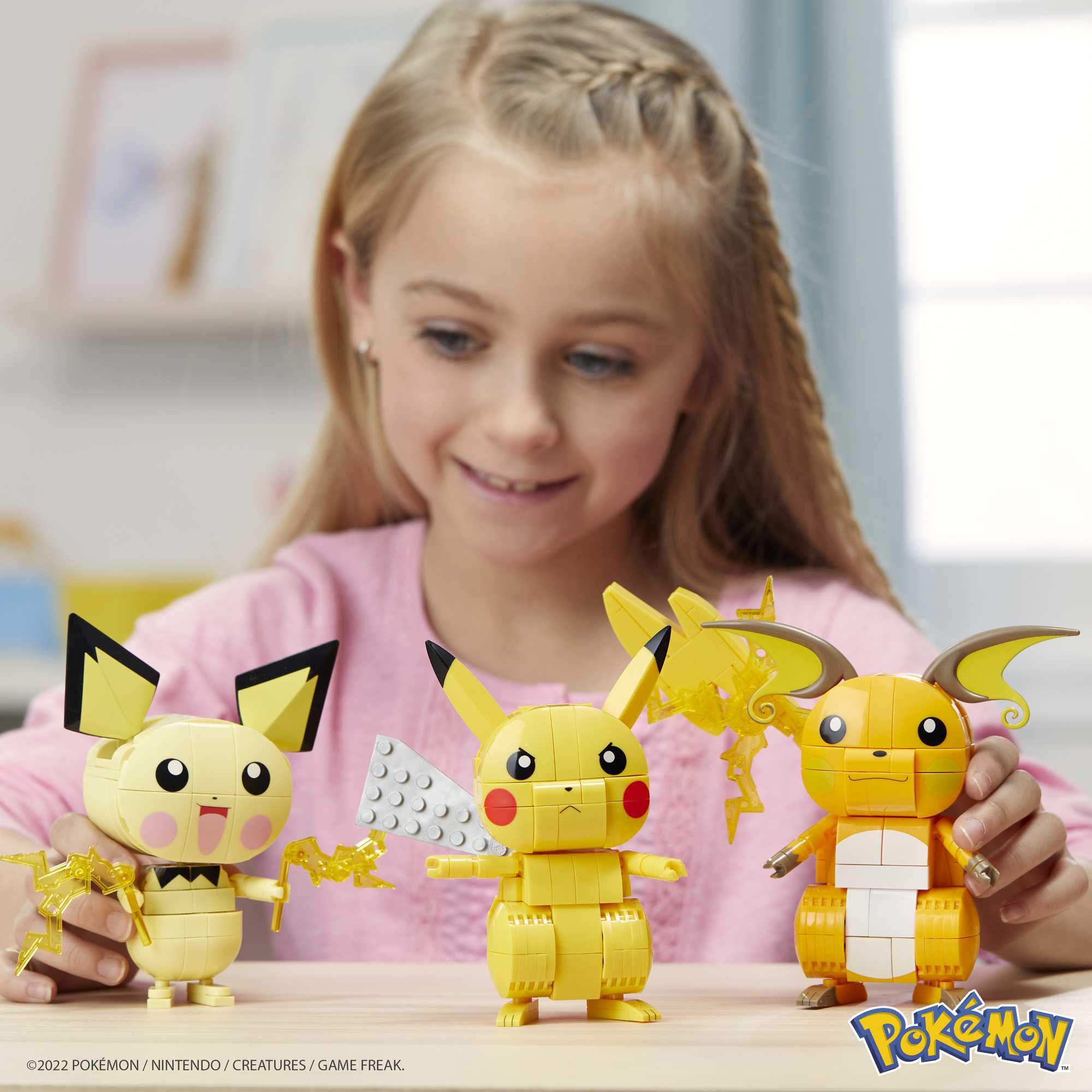 Brinquedo De Montar Mega Construx Pokémon Raichu 73 Peças em Promoção na  Americanas