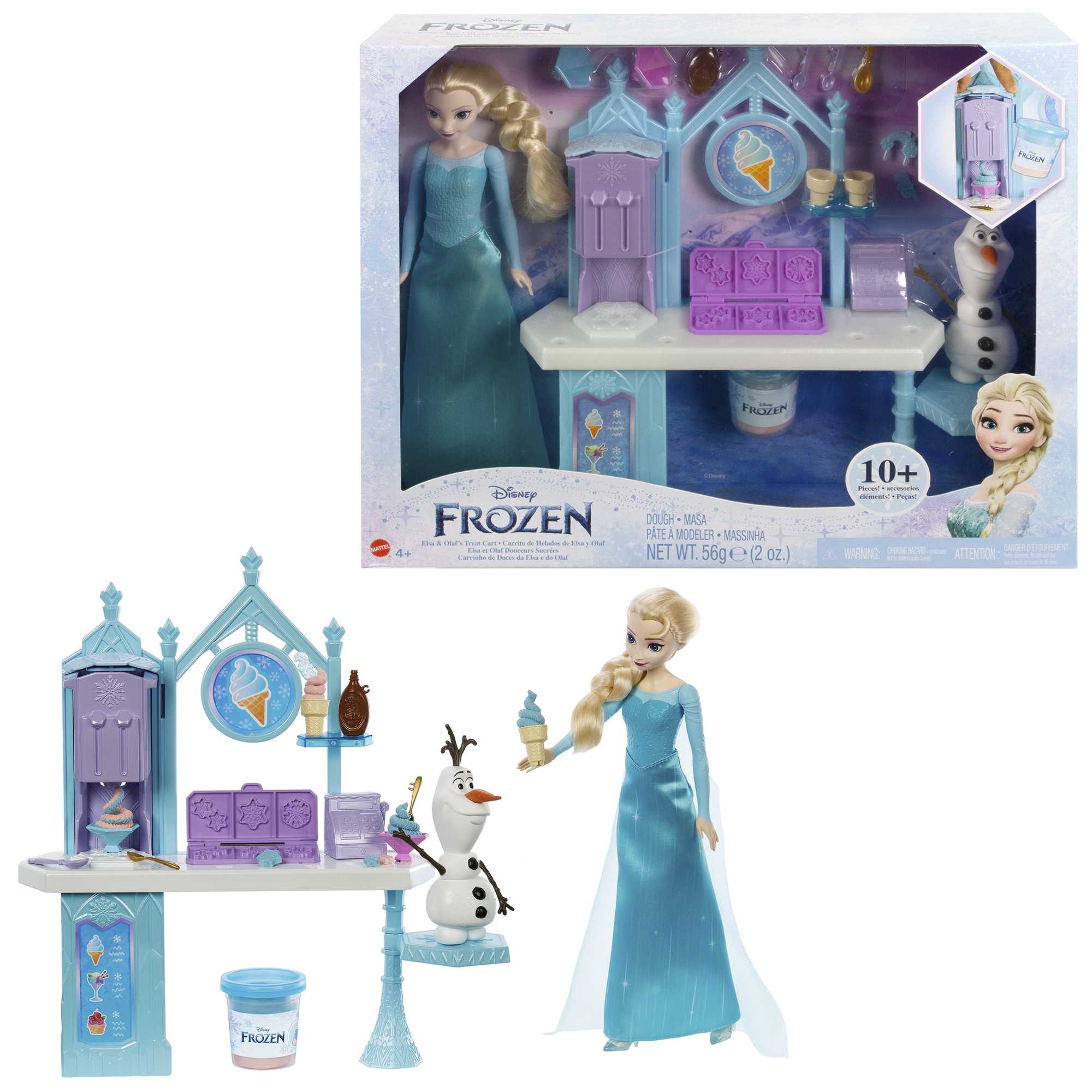 Mattel Disney Frozen Juguetes de Olaf y Bruni Set de Cacao