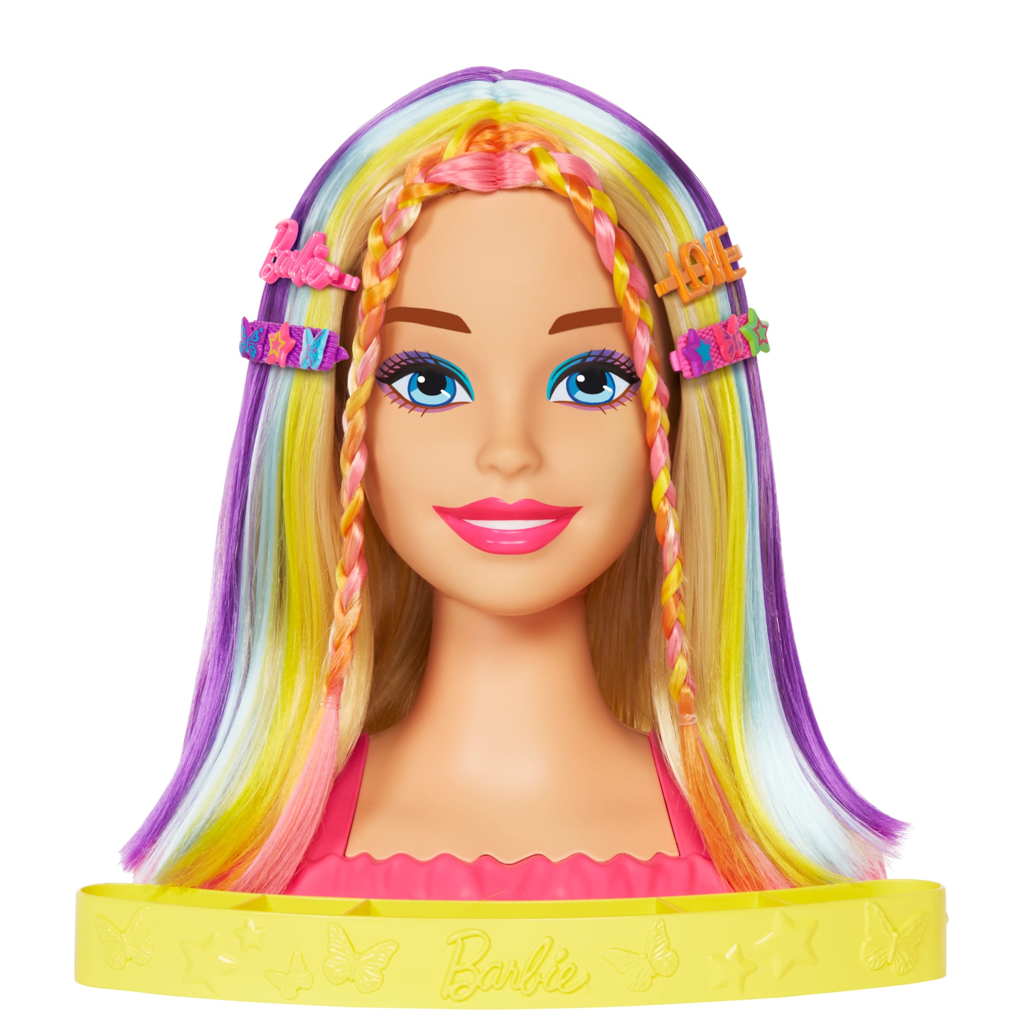 Barbie Tête à Coiffer et à Maquiller Manucure Crimp & Color Styling Head -  video Dailymotion