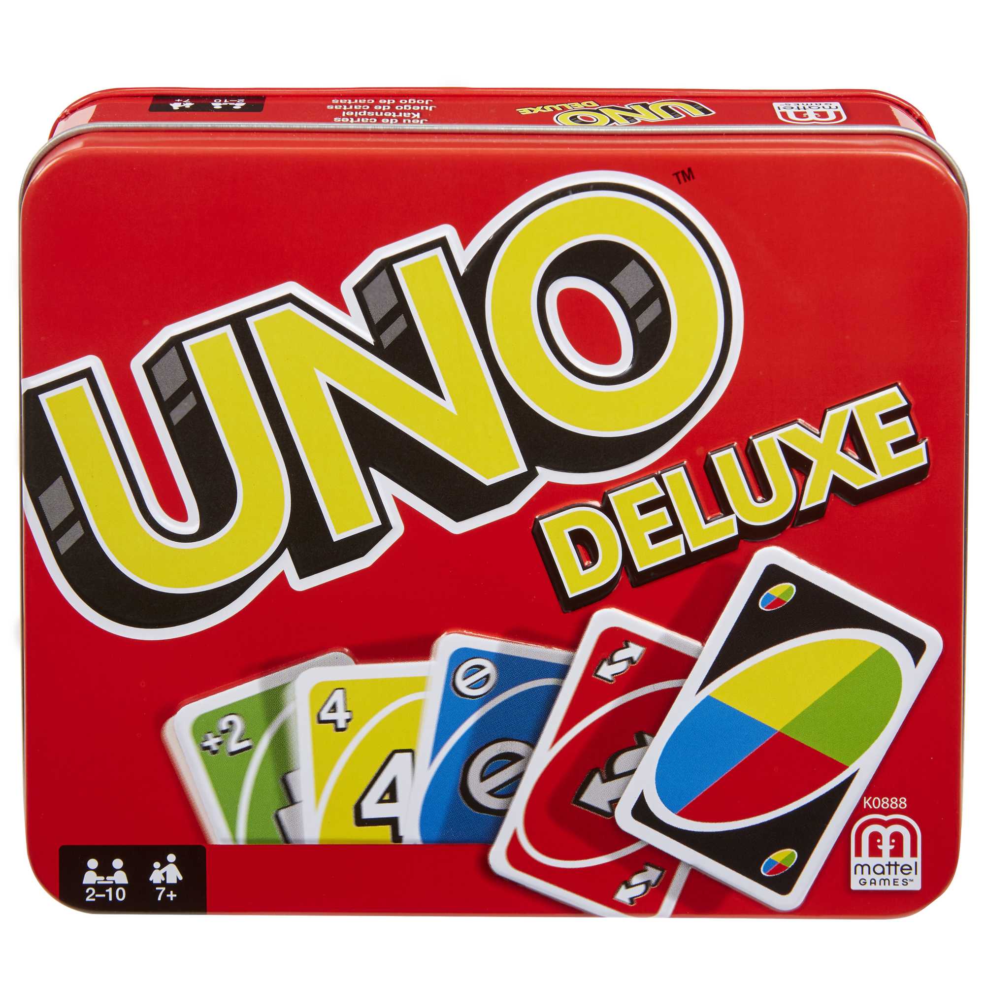 Игра карточная Games UNO Deluxe | K0888 | MATTEL