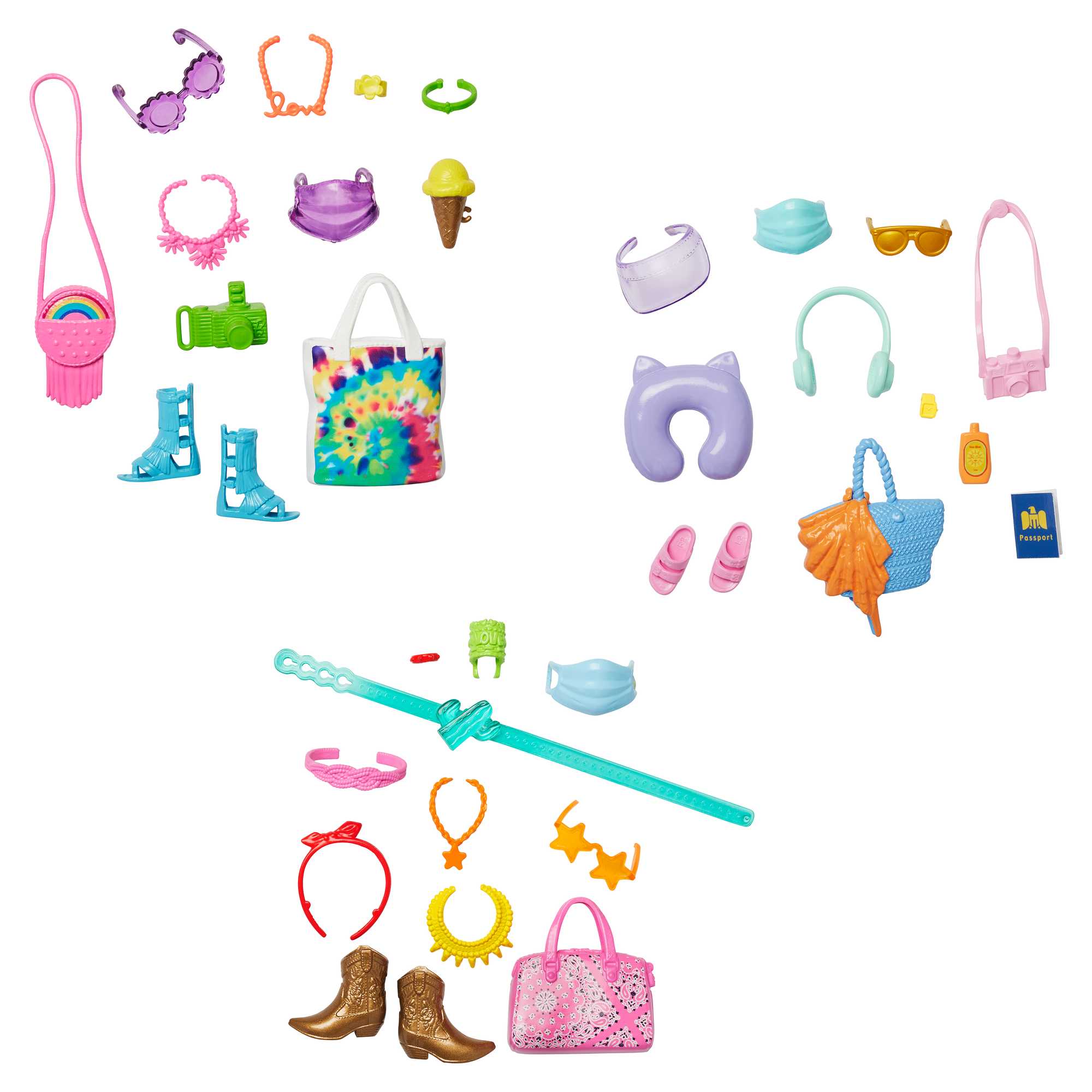34 vestiti e accessori per bambole Barbie 11,5 pollici, 8 set di vestiti, 1 abito da principessa, 1 gonna da balletto, 3 gonne eleganti, 7 top 34 vestiti e accessori per bambole Barbie 11,5 pollici, 8 set di vestiti, 1 abito da principessa, 1 gonna da balletto, 3 gonne eleganti, 7 top