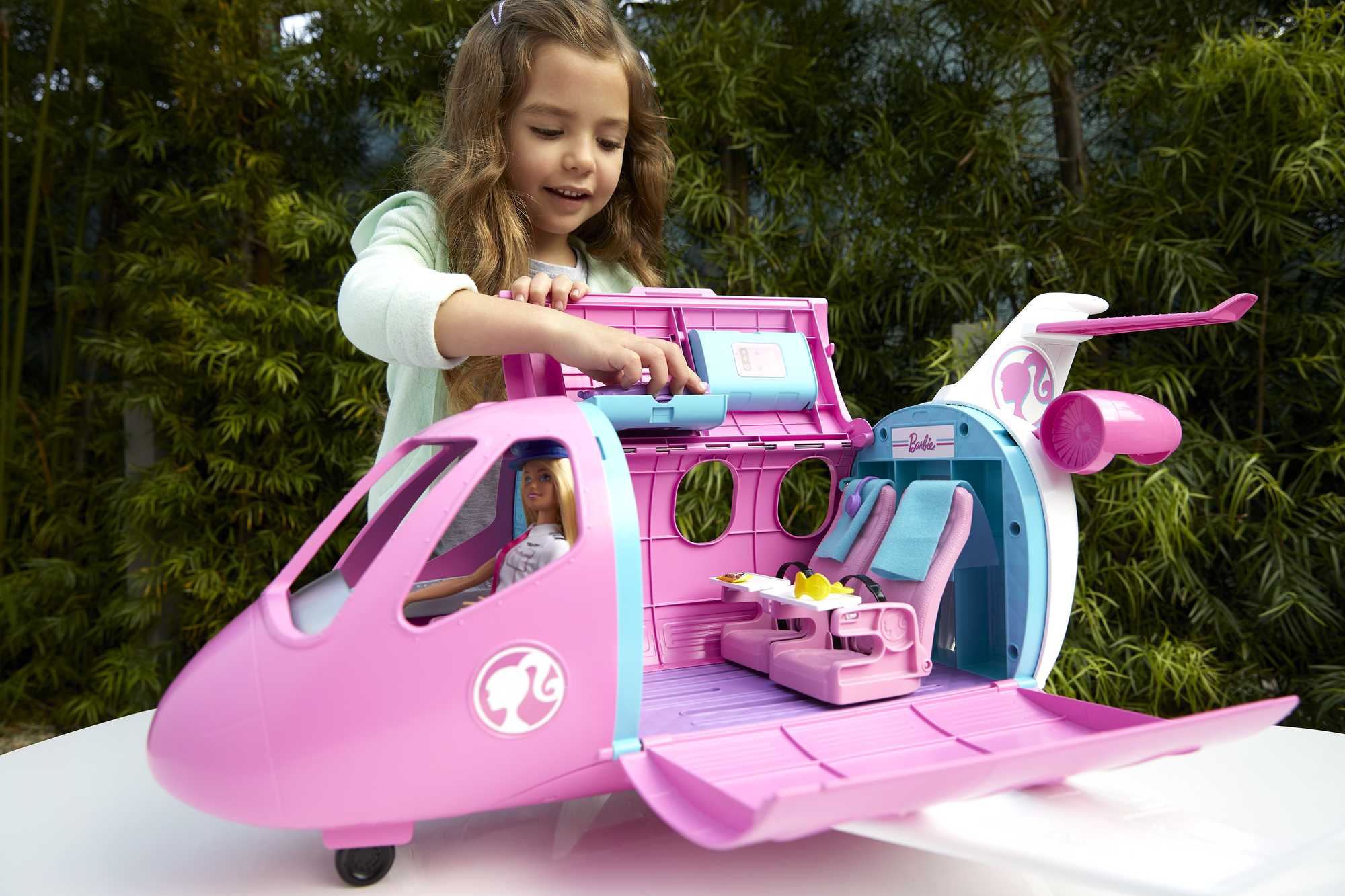 Barbie Reise Traumflugzeug Mit Puppe