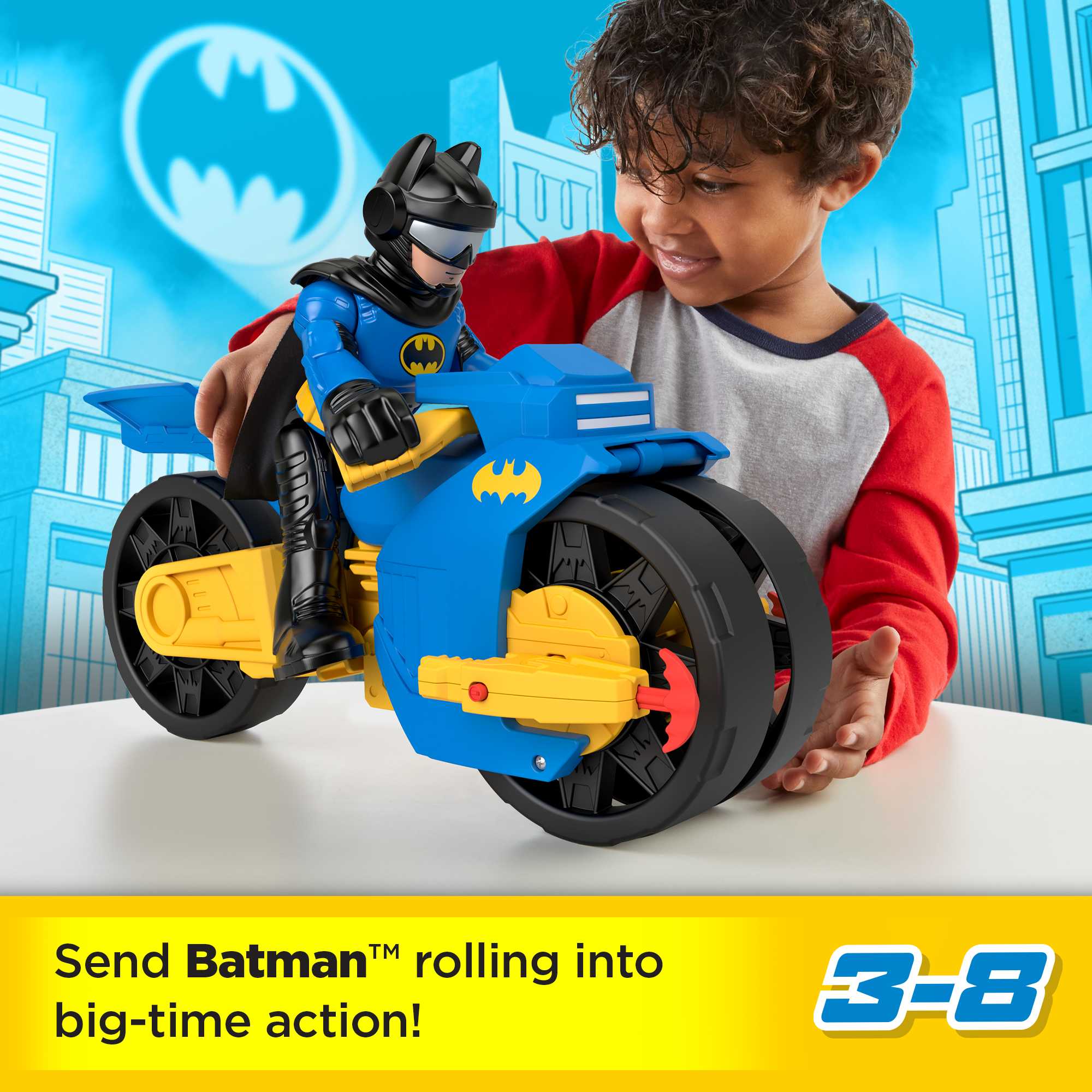 Imaginext store batman bike