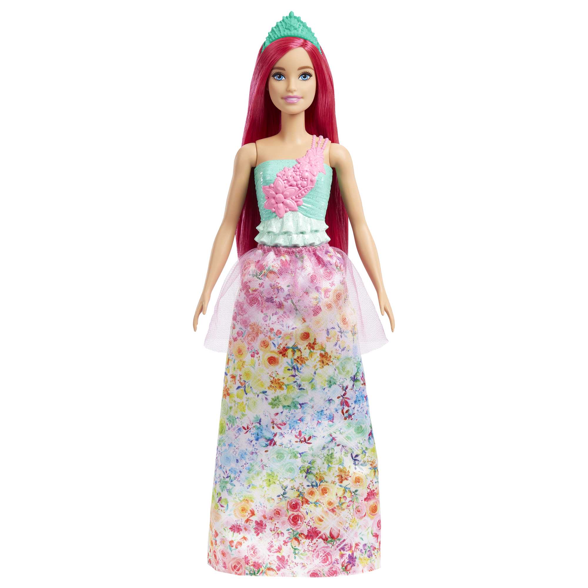 Barbie - ultra chevelure 3 thème cœurs - poupée mannequin - 3 ans et +  multicolore Barbie