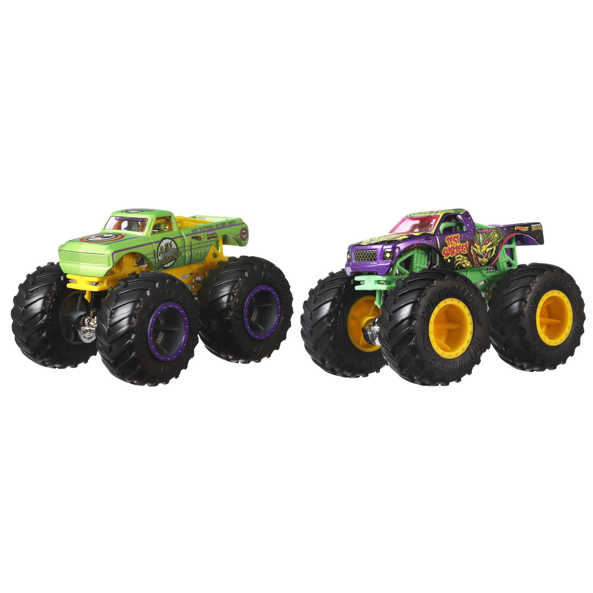 Hot Wheels Monster Trucks Demolition Doubles, Set of 2 Toy Trucks