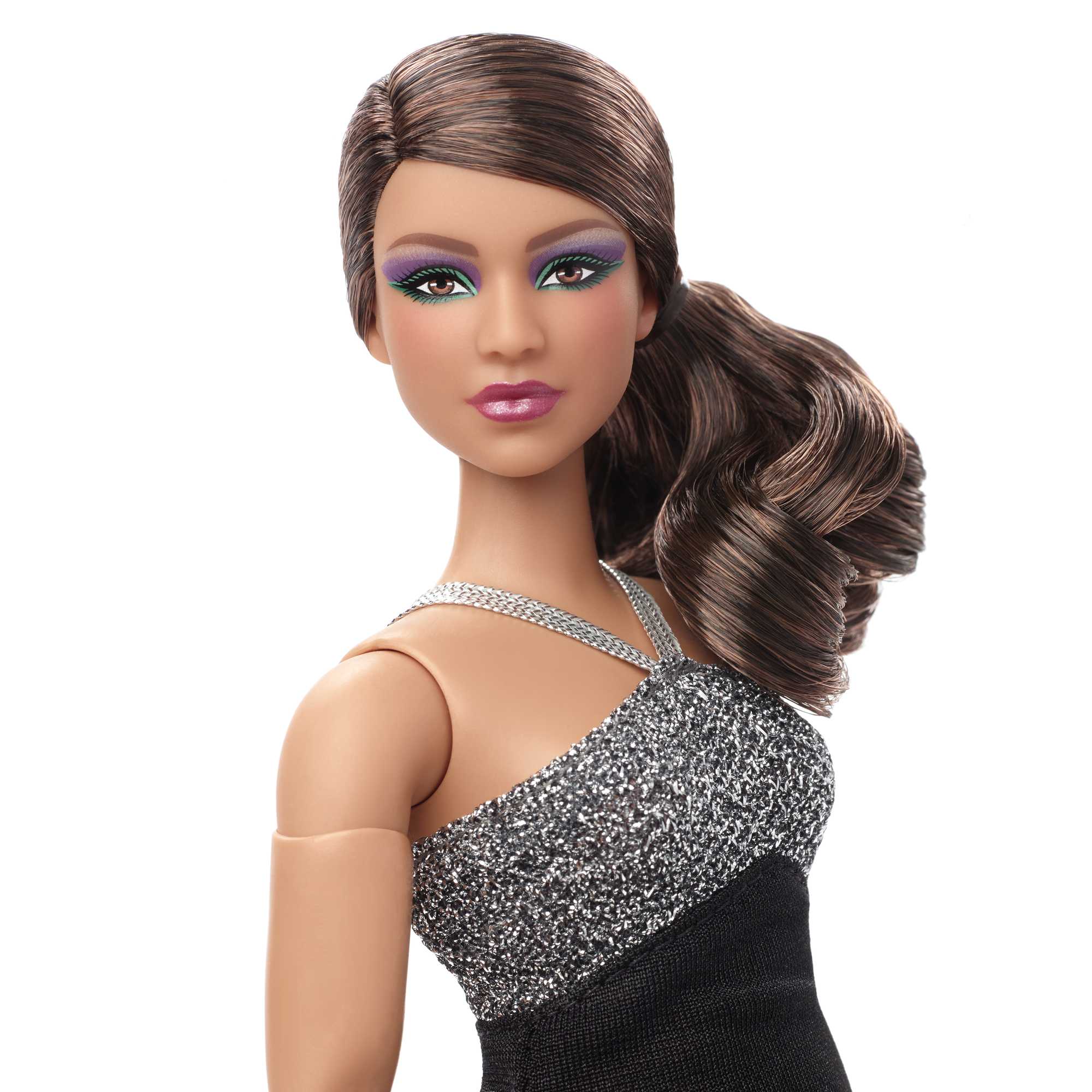 Barbie® Signature Barbie Looks™ Bambola snodata, mora, corporatura curvy