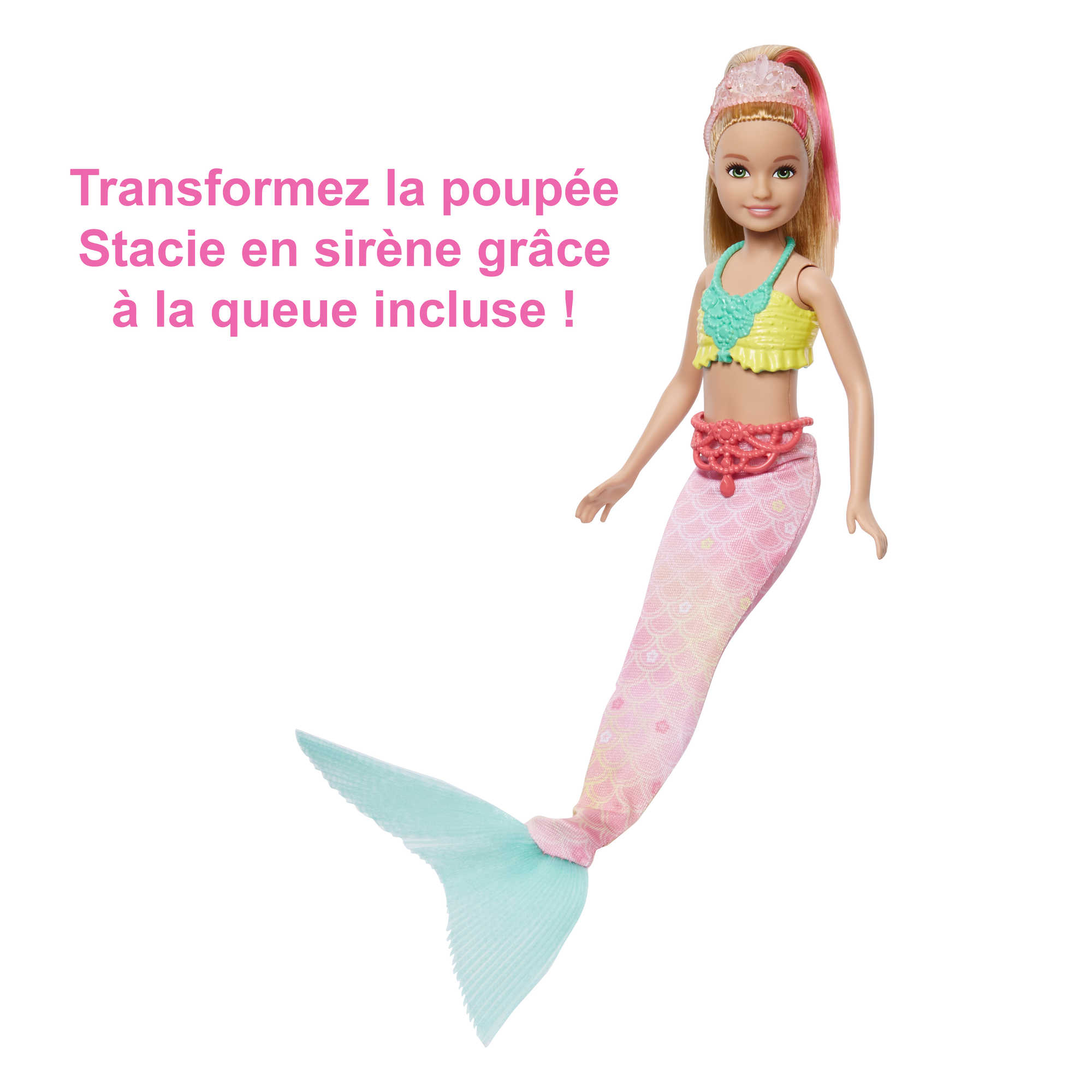 Barbie – Barbie Mermaid Power Poupée Stacie Sirène