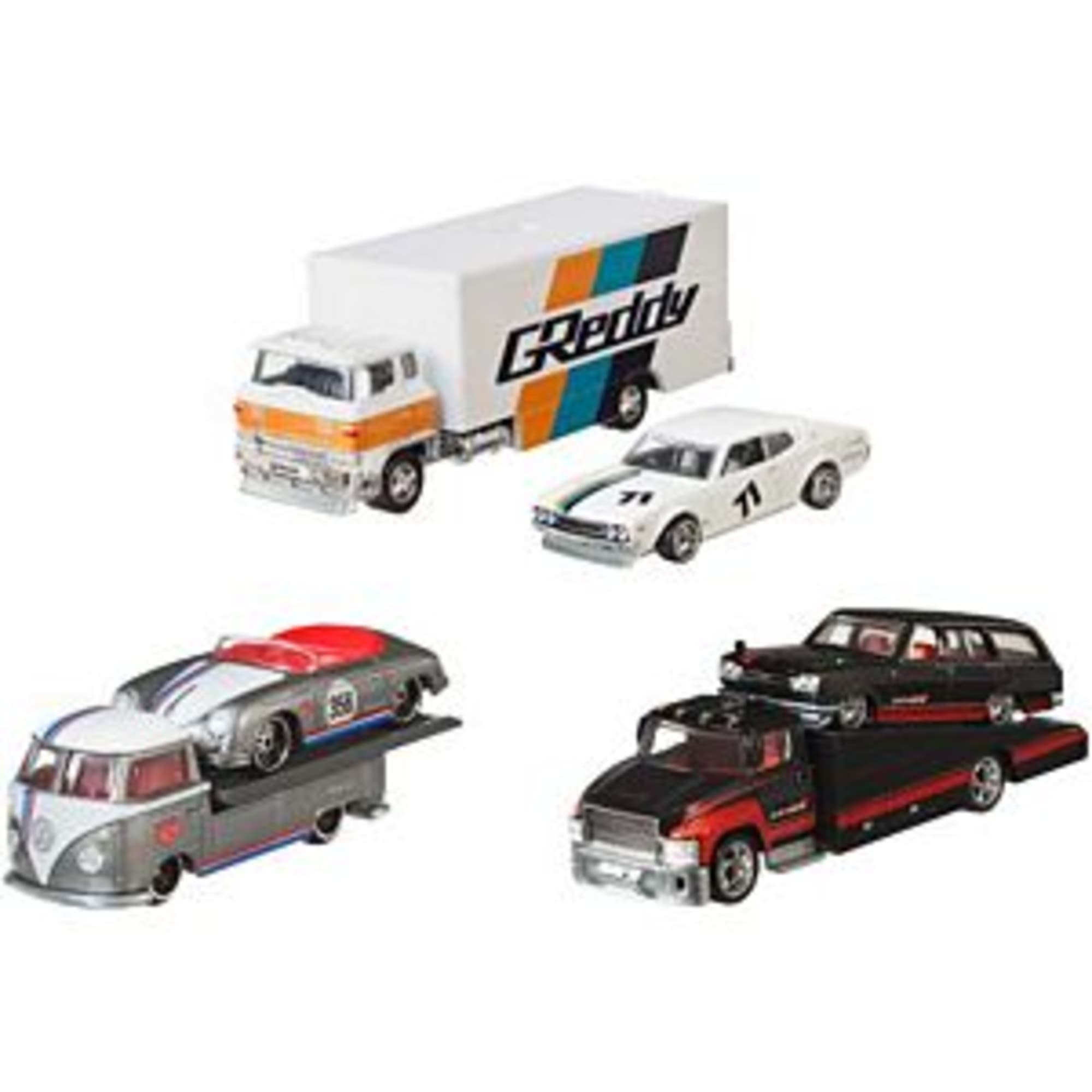 Mattel Hot Wheels Premium Car Culture Team Transporter Truck and