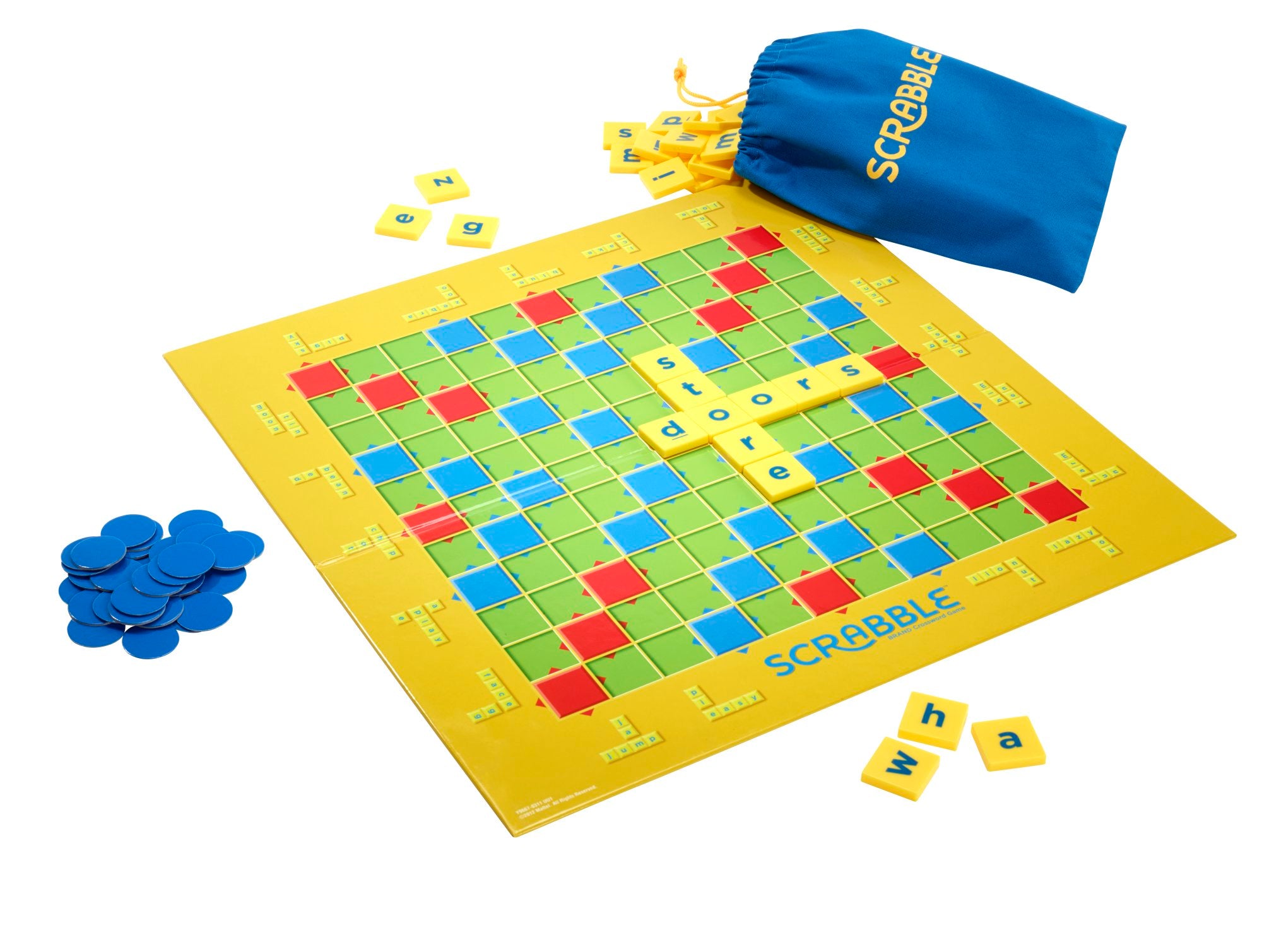 Scrabble Junior Crossword Board Game for Kids and Family Ages 5 and Up, 2-4  Players 
