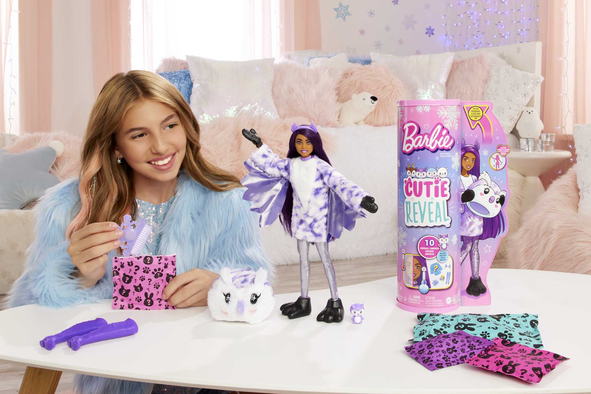 Mattel Barbie Cutie Reveal Serie Magia D'inverno MATTEL