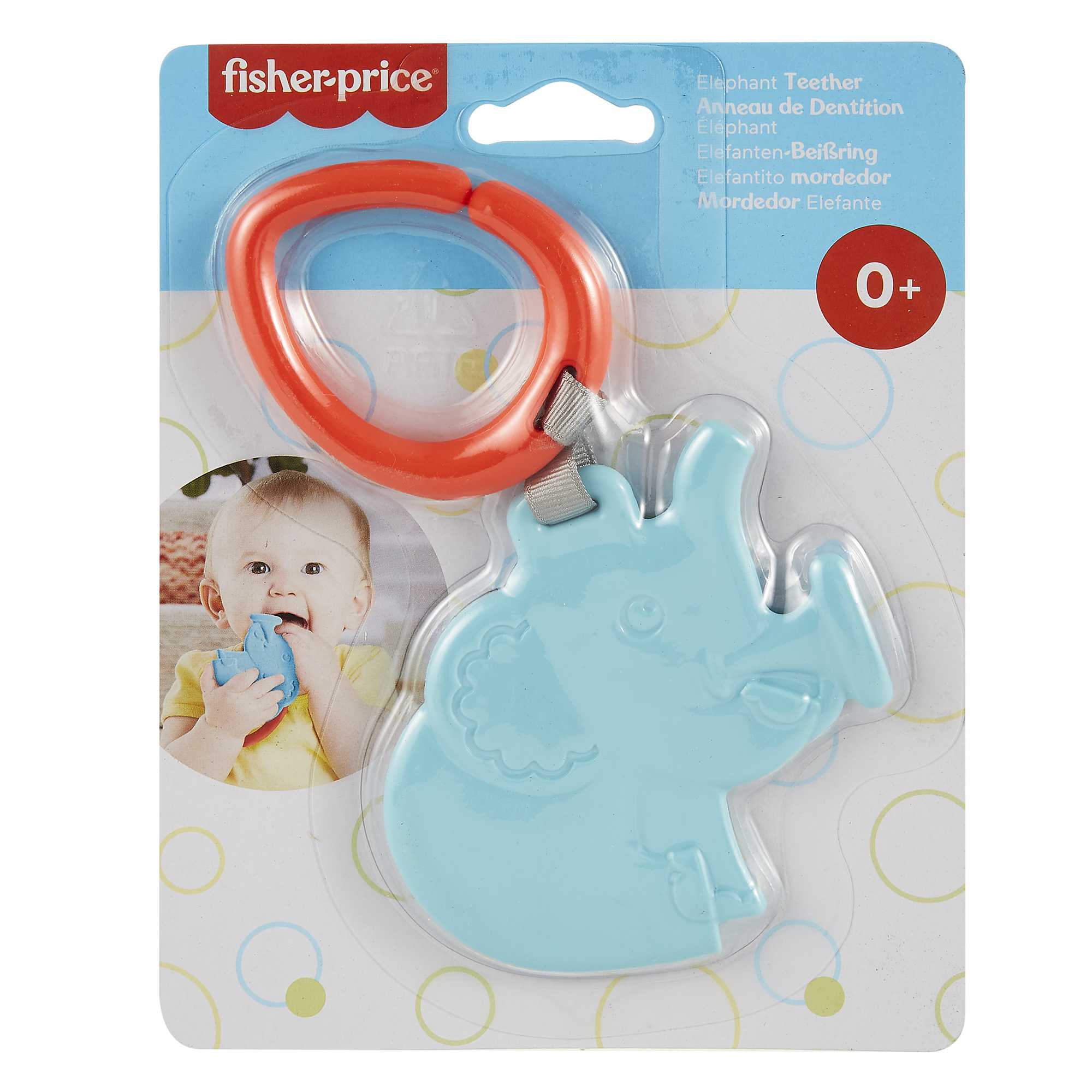 Fisher-Price Baby Dentaruoli Assortimento, dentaruoli giocattolo da  passeggio, GYN23