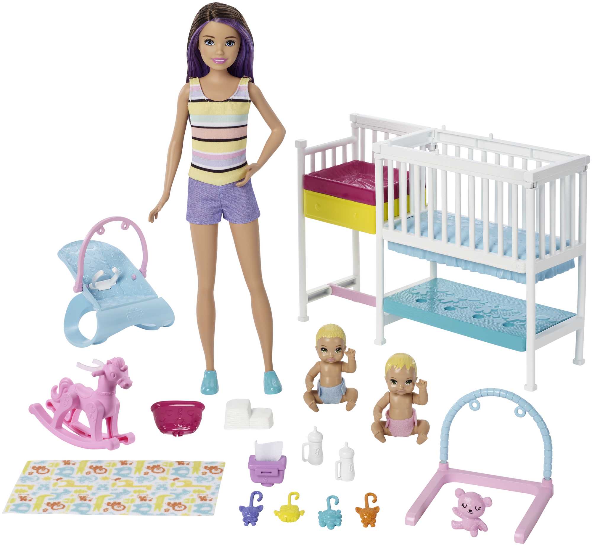 Barbie : Famille Doucœur : jeux des bébés - Barbie