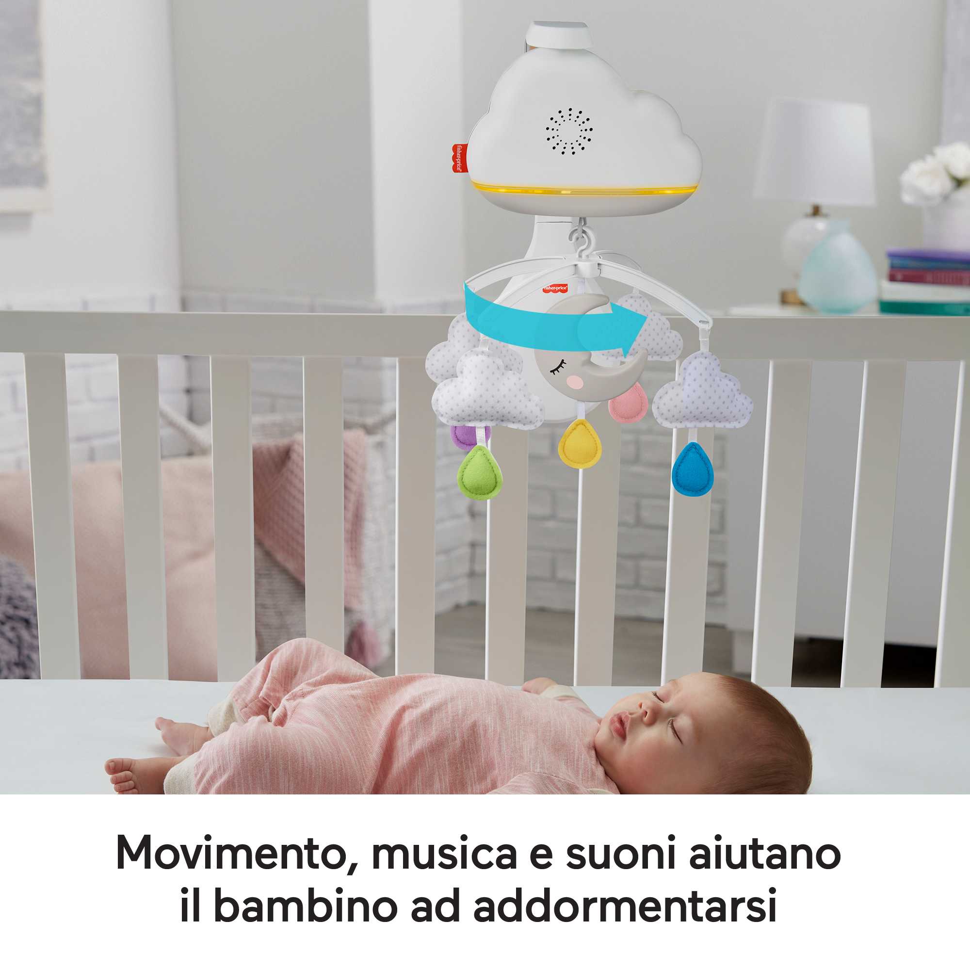 Tiny Love Princess Giostrina Musicale Neonato per Lettino e Culla M
