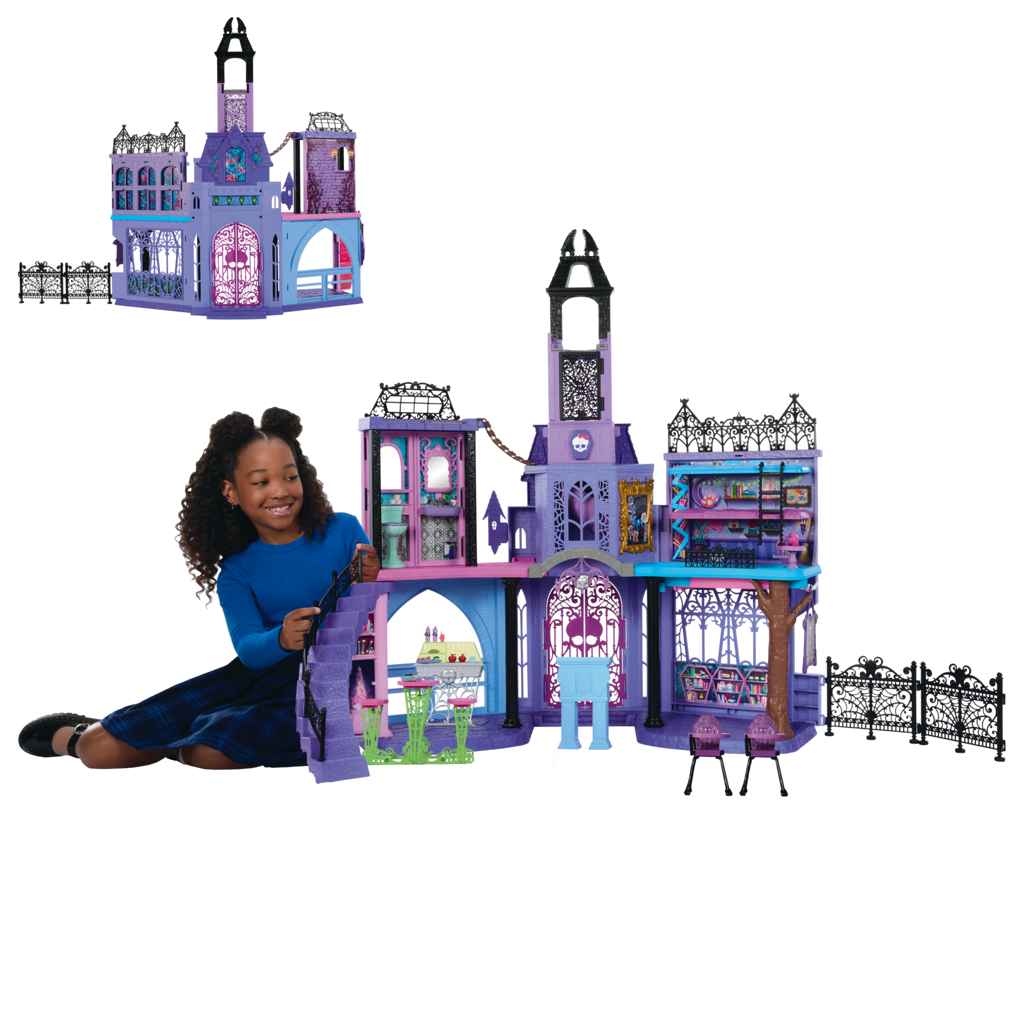 MONSTER HIGH HAUNTED HIGH SCHOOL Playset Mattel