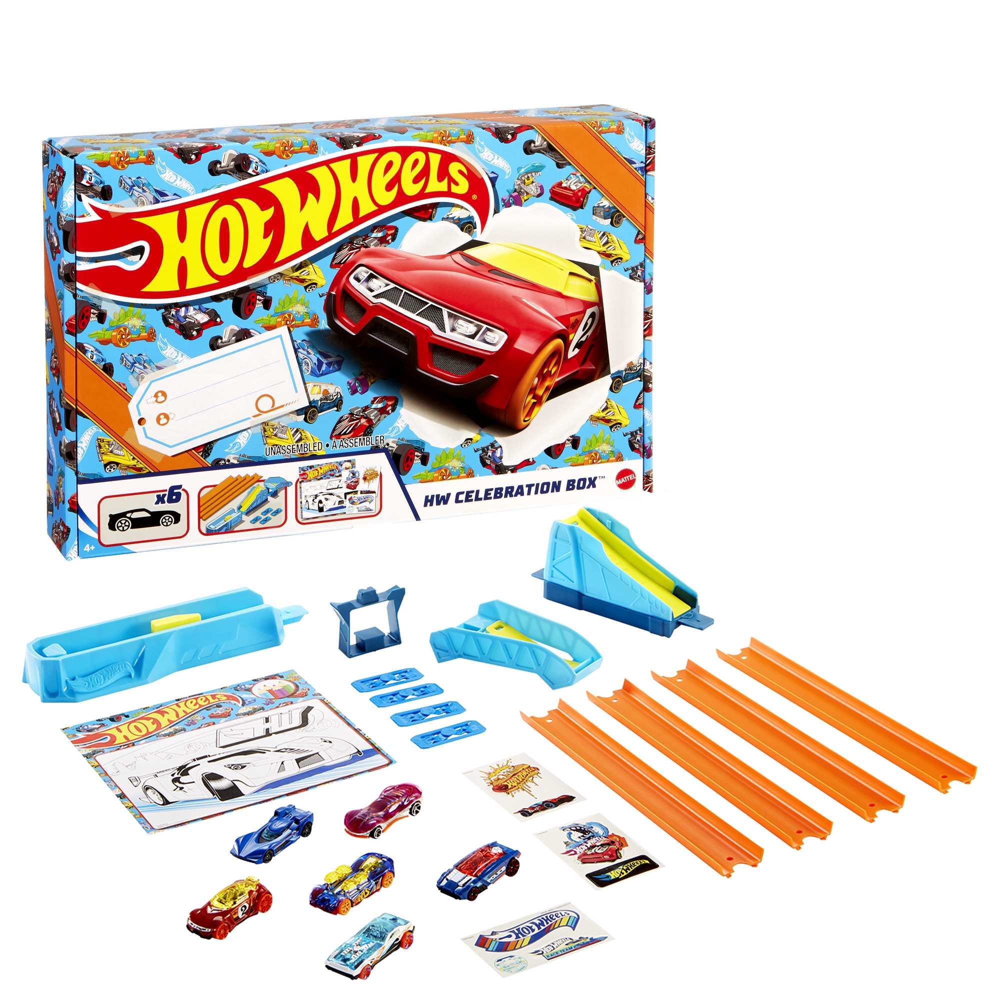 Hot Wheels - coffret cadeau Hot Wheels 20 voitures (les styles