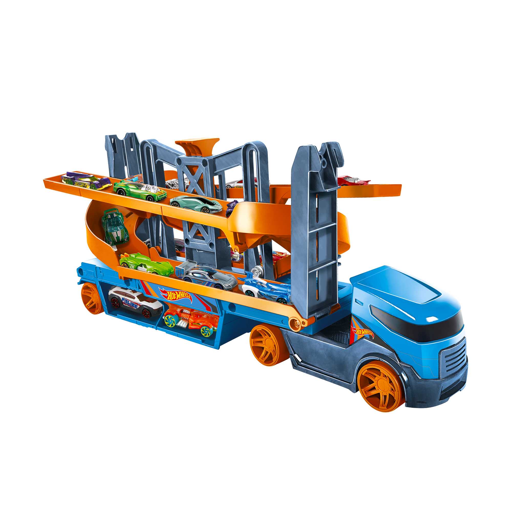 Набор игровой Hot Wheels Сити Подними и запусти (с хранилищем для машинок)