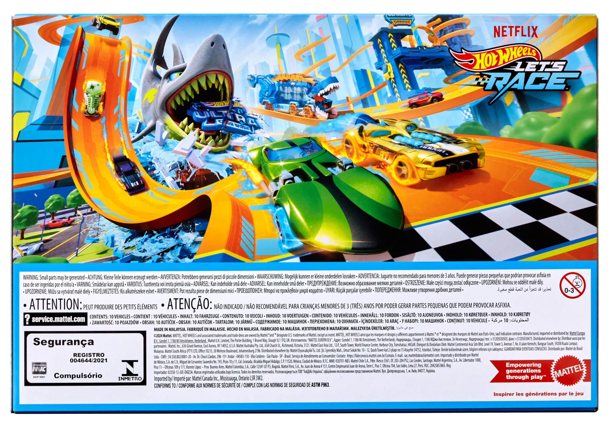 Hot Wheels Let s Race 10 Pack Mattel hot-wheels-let-s-race-10-pack-mattel