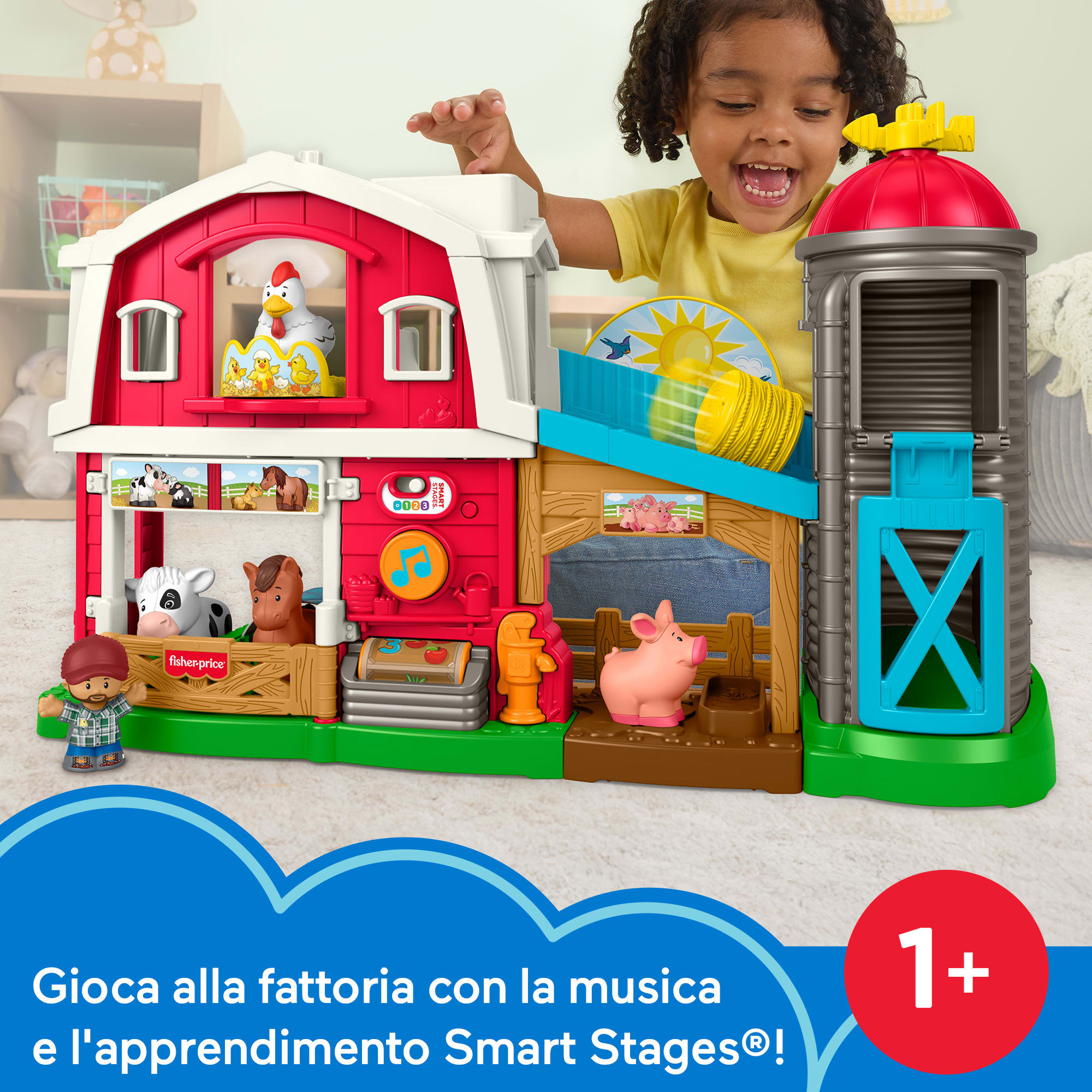 Fattoria degli Animali Felici Mattel