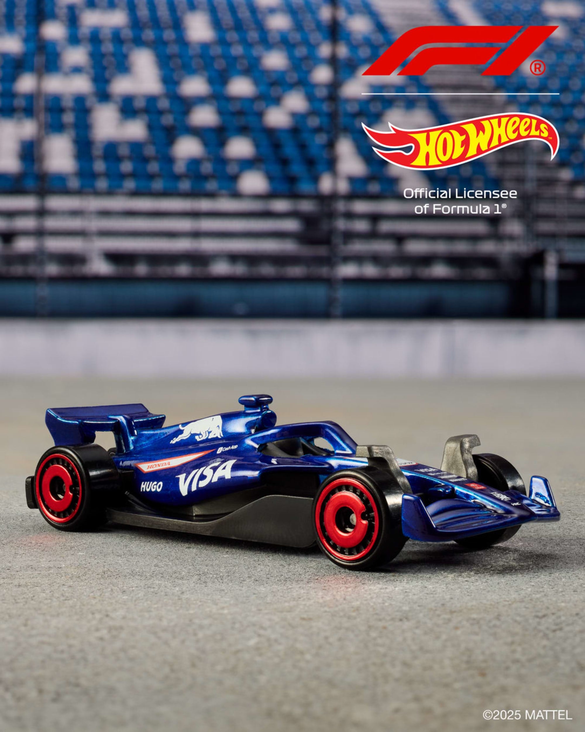 Yarış takımlarını temsil eden 5'li Hot Wheels paketi, Formula 1