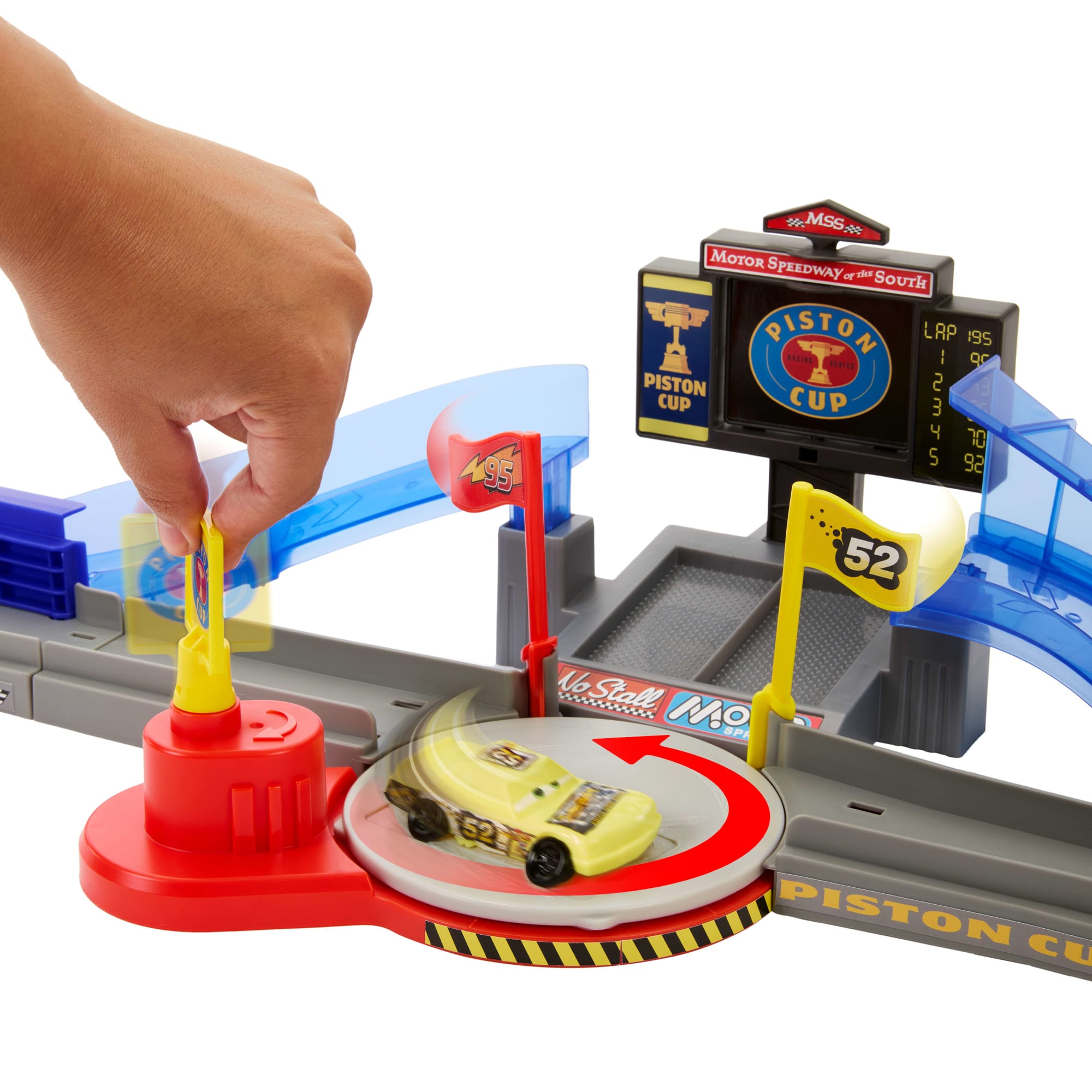 Disney and Pixar Cars Piston Cup Stunting Speedway Playset | Mattel