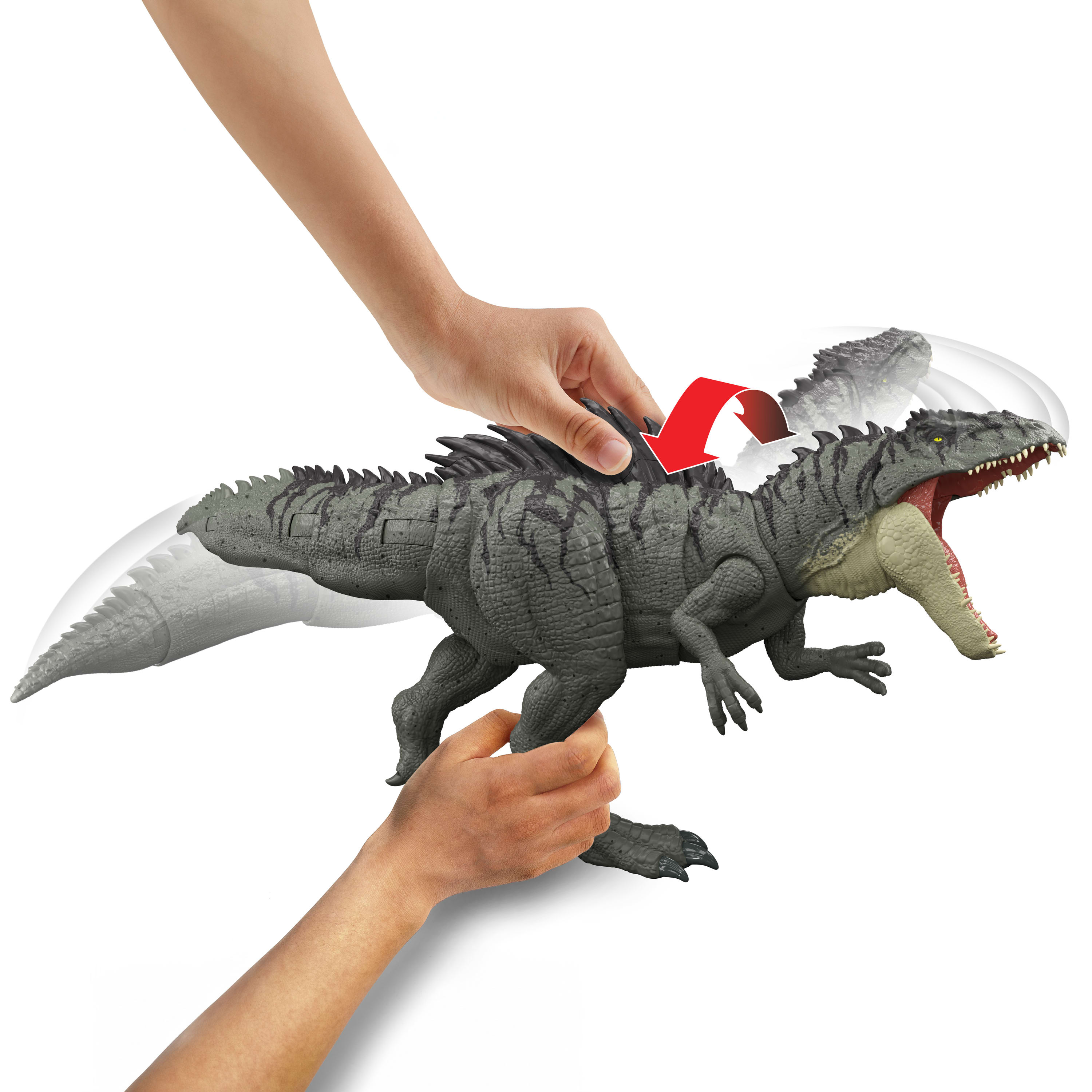 JURASSIC WORLD Colossal Chomp Giganotosaurus | Mattel