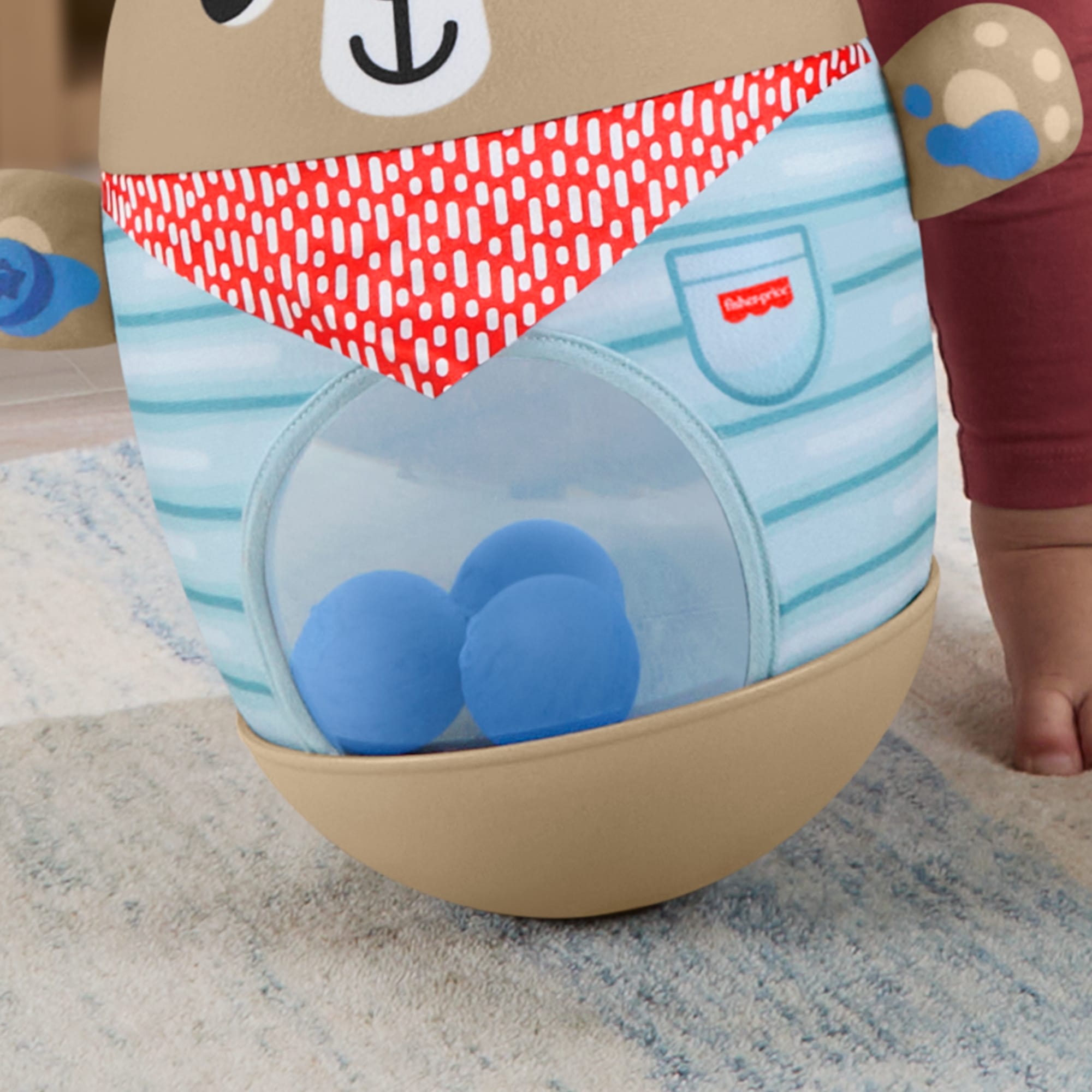 Fisher-Price – Montagne De Balles La Forêt De L’Amitié – 5 Balles – Ramper Et Poursuivre – Dès 9 Mois