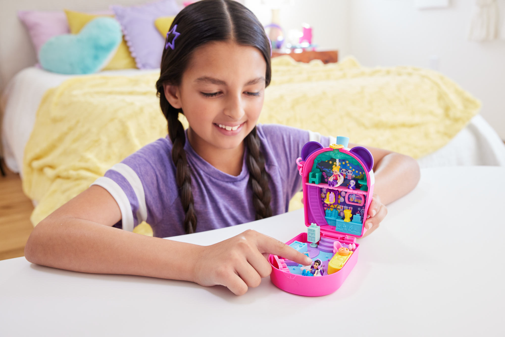 POLLY POCKET Bubble Tea-Pandaschatulle Mattel