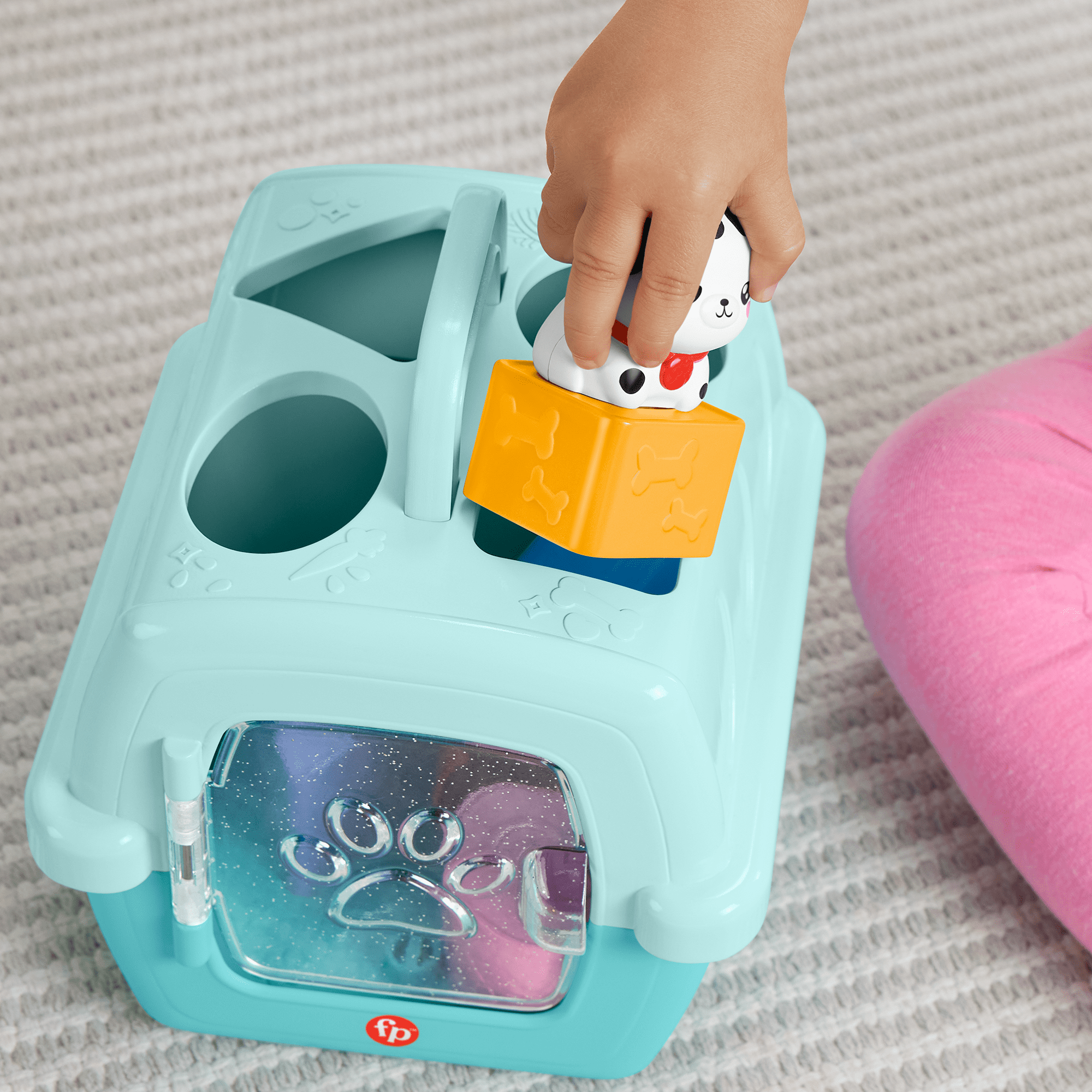 Fisher-Price FP Pets Sortier- und Tiertransportbox | Mattel
