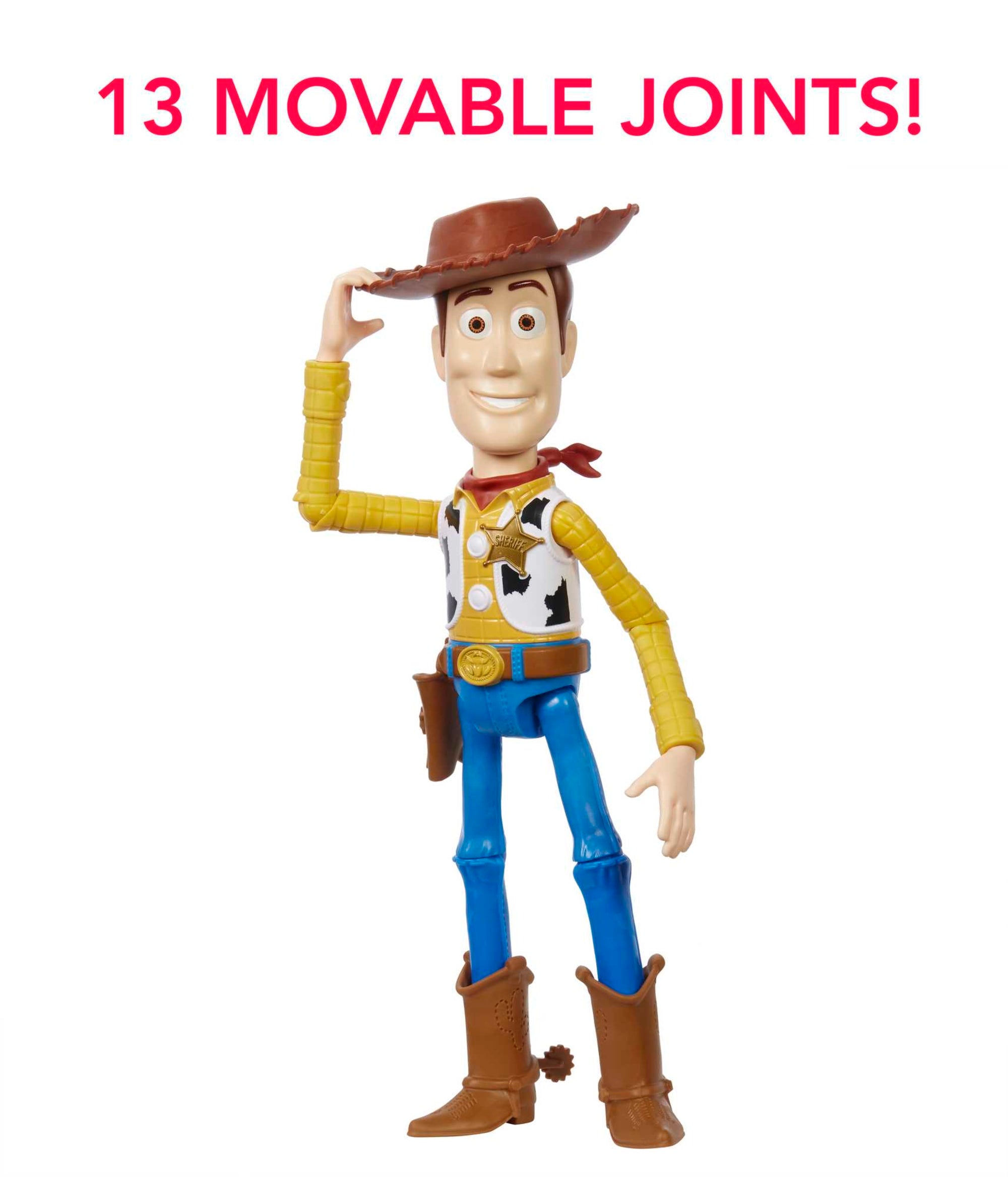 Disney Pixar Toy Story Large Scale Woody Figure HFY26 MATTEL
