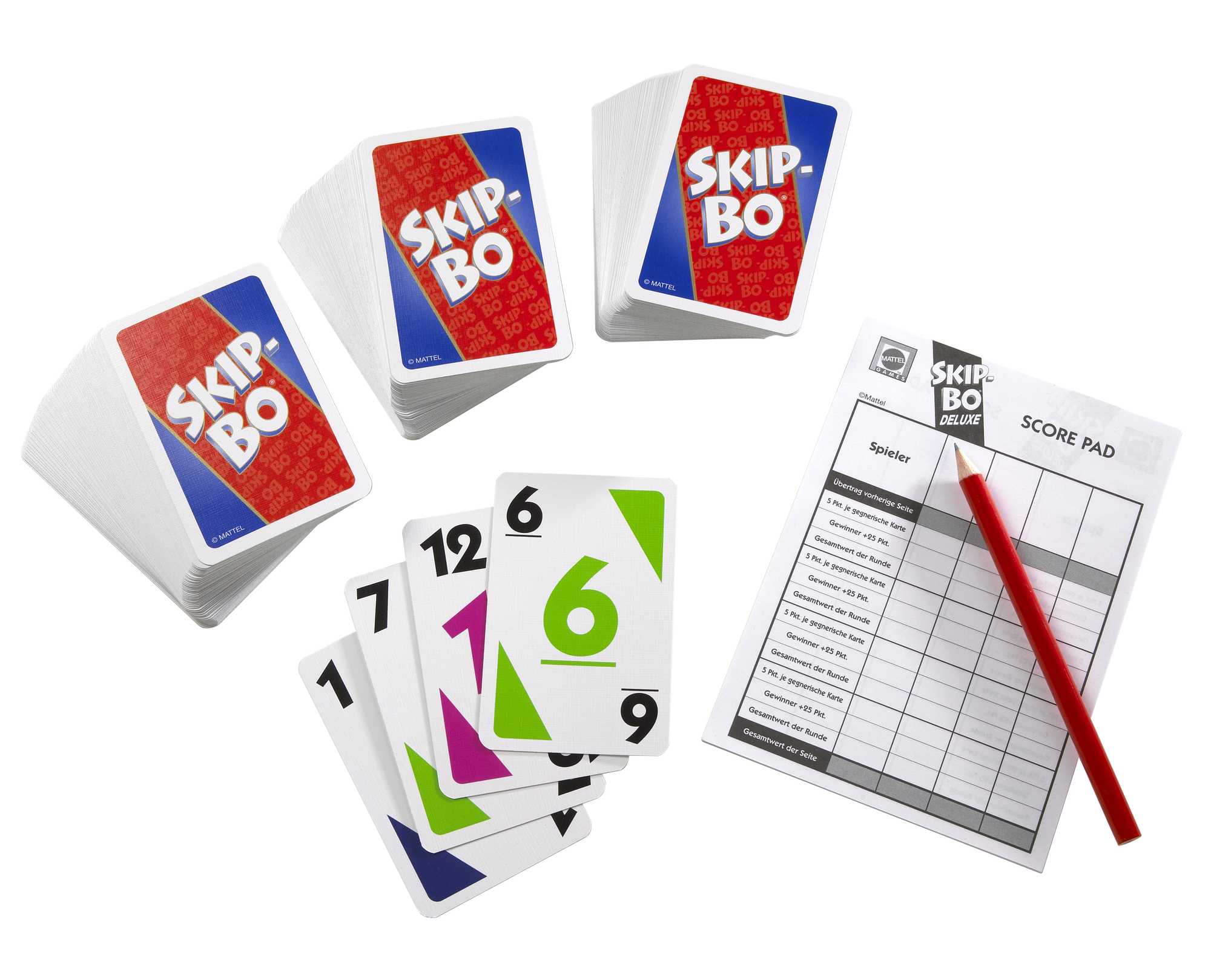 Skip-Bo Deluxe in Metalldose | L3671 | MATTEL