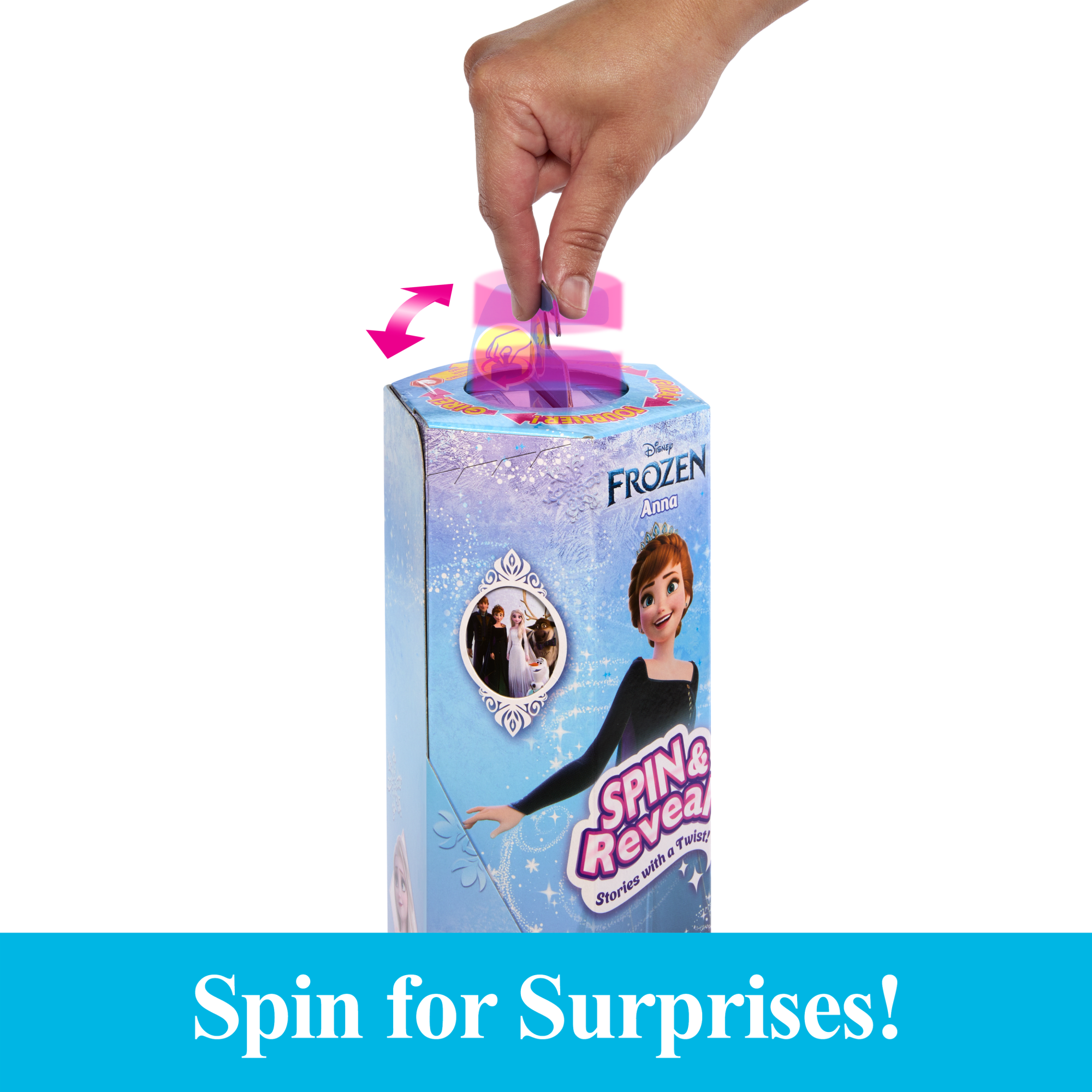 Disney Frozen SPIN & REVEAL™ Anna | Mattel